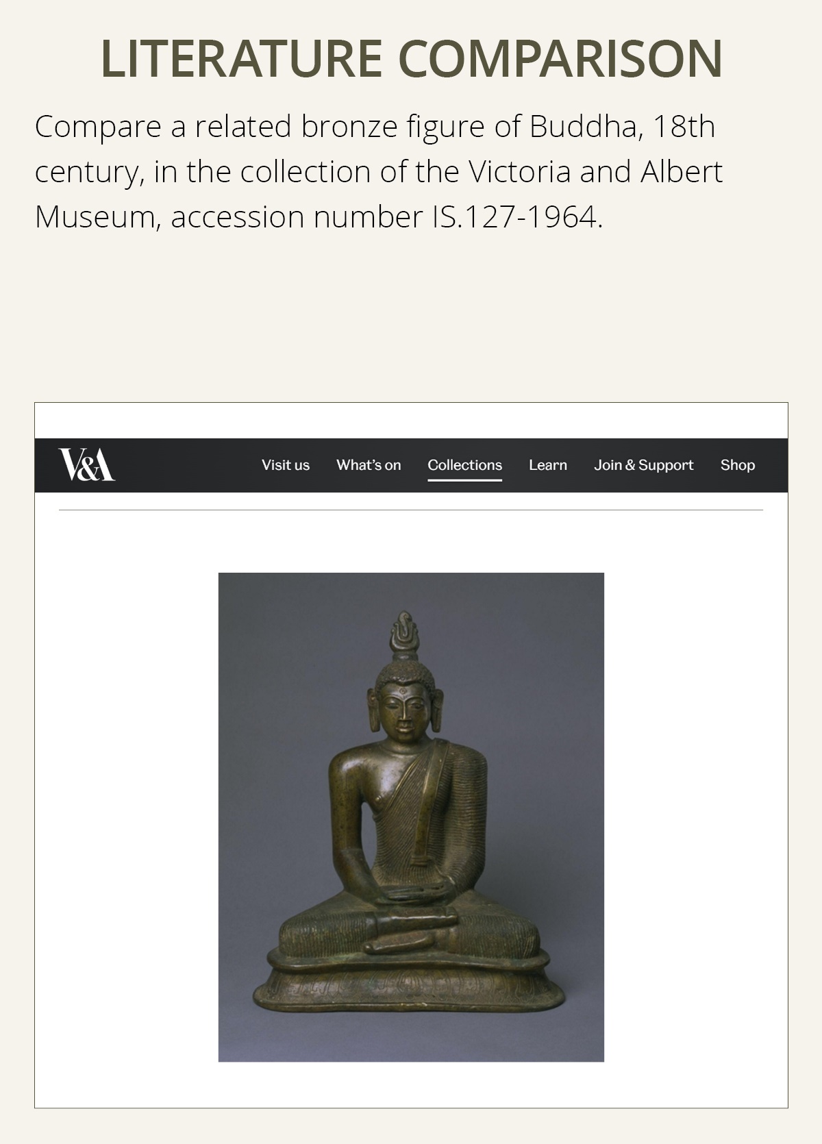 A BRONZE FIGURE OF BUDDHA, SRI LANKA, 18TH TO 19TH CENTURY - Image 4 of 10