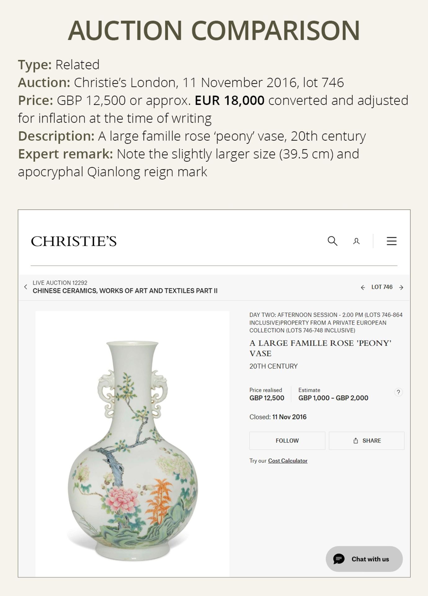 A VERY FINE FAMILLE ROSE 'BIRDS AND FLOWERS' PEAR-SHAPED VASE, YUHUCHUNPING, REPUBLIC PERIOD - Image 4 of 17