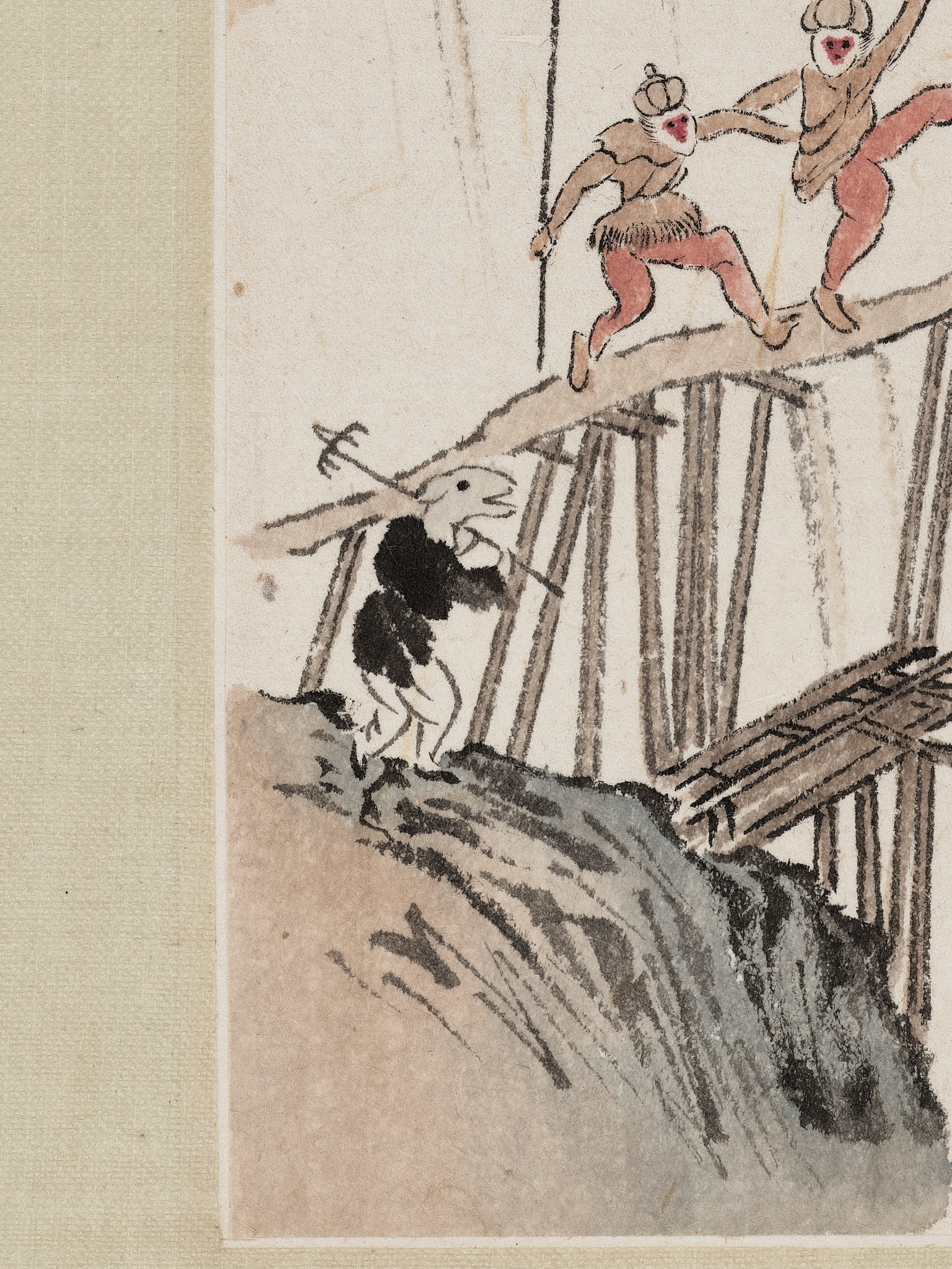 A SCENE FROM 'JOURNEY TO THE WEST', BY PU RU (1896-1963) - Image 6 of 10