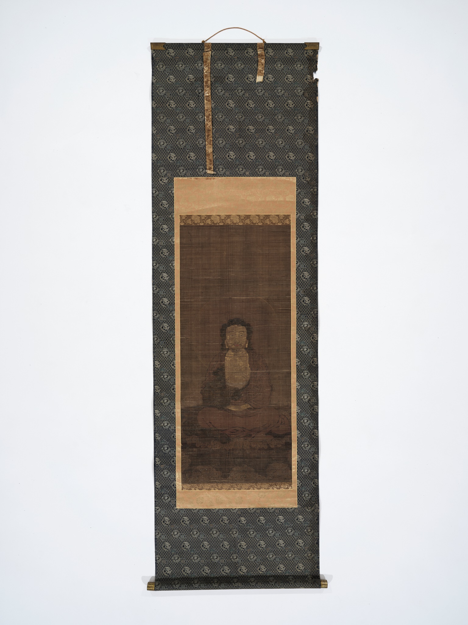 A VERY RARE AND EARLY JAPANESE HANGING SCROLL PAINTING OF AN IMMORTAL, 14TH-16TH CENTURY - Image 5 of 6