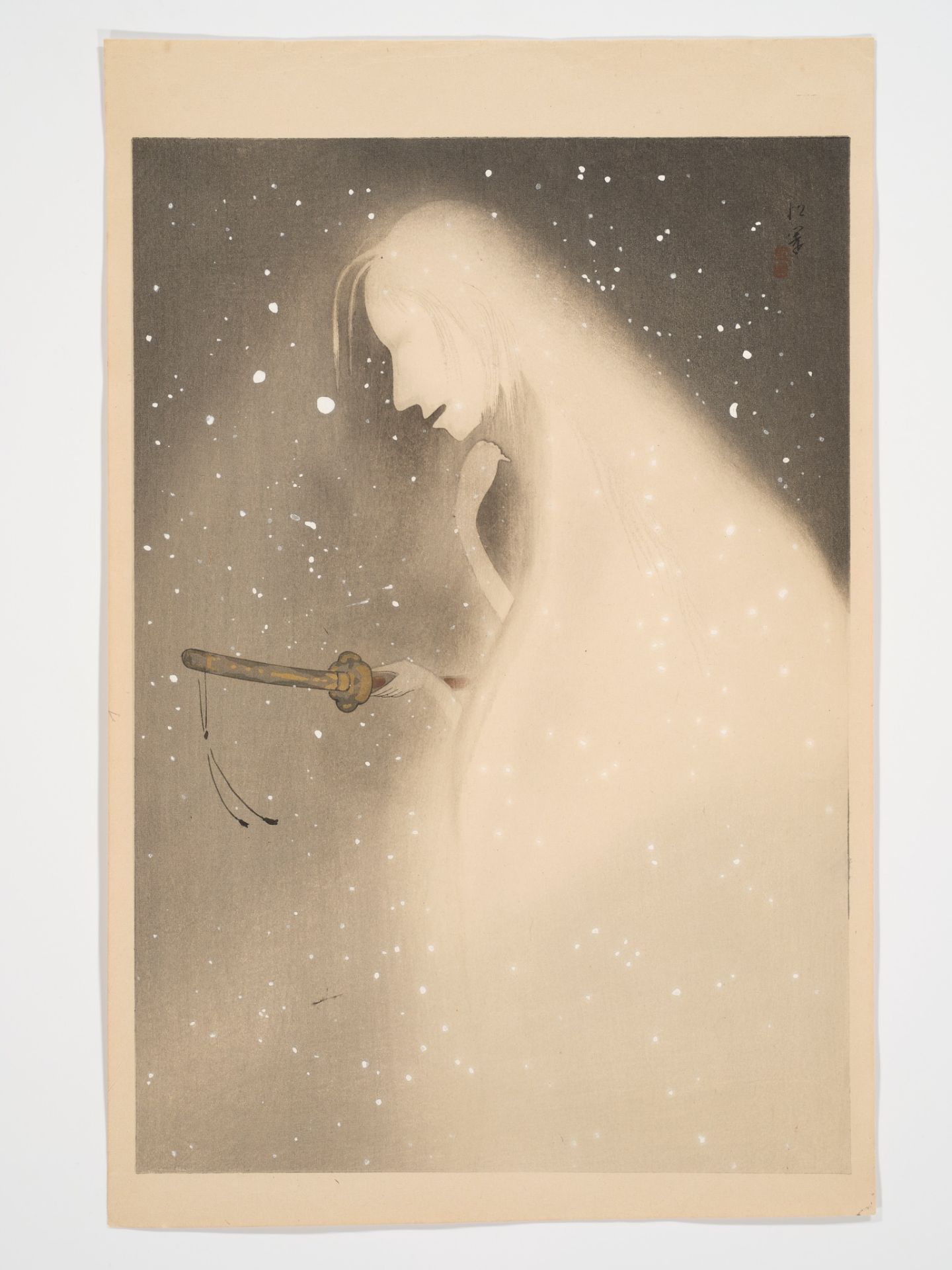 UEMURA SHOEN (1875-1949), THE SNOW WOMAN - Image 4 of 6