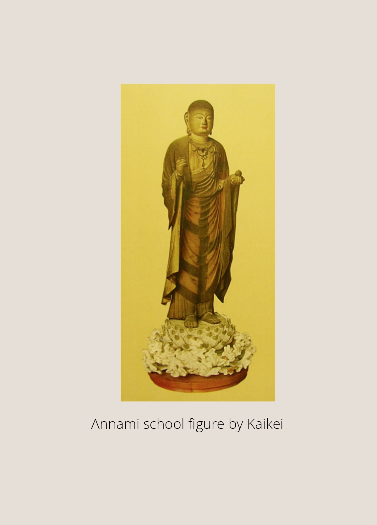 A VERY LARGE GILT AND LACQUERED ANNAMI SCHOOL WOOD FIGURE OF AMIDA NYORAI - Image 5 of 12