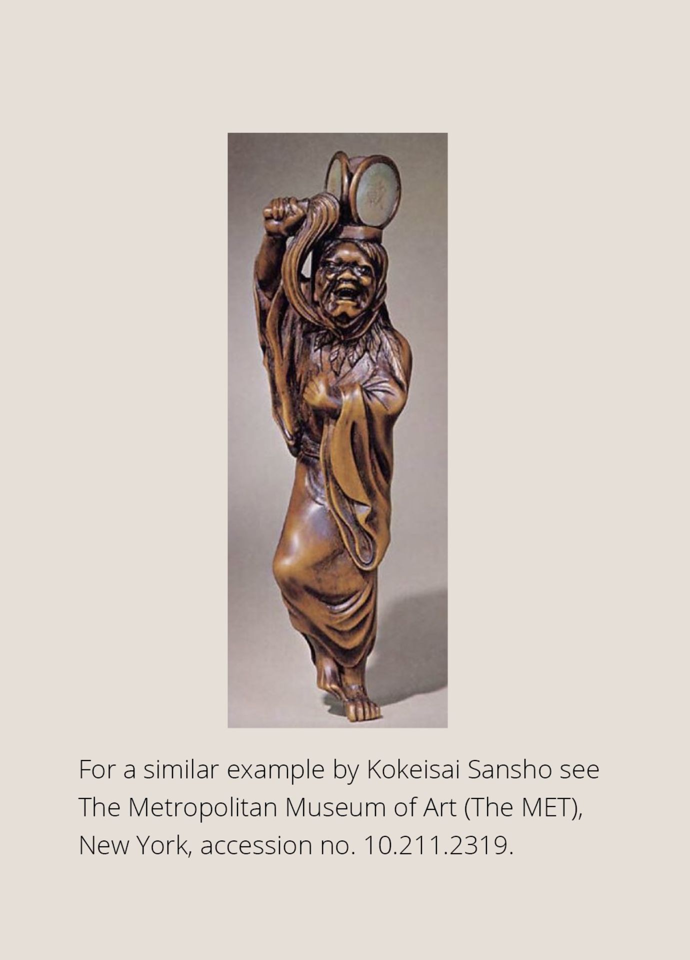 A SUPERB AND LARGE OSAKA SCHOOL WOOD NETSUKE OF A PEASANT - Image 7 of 12