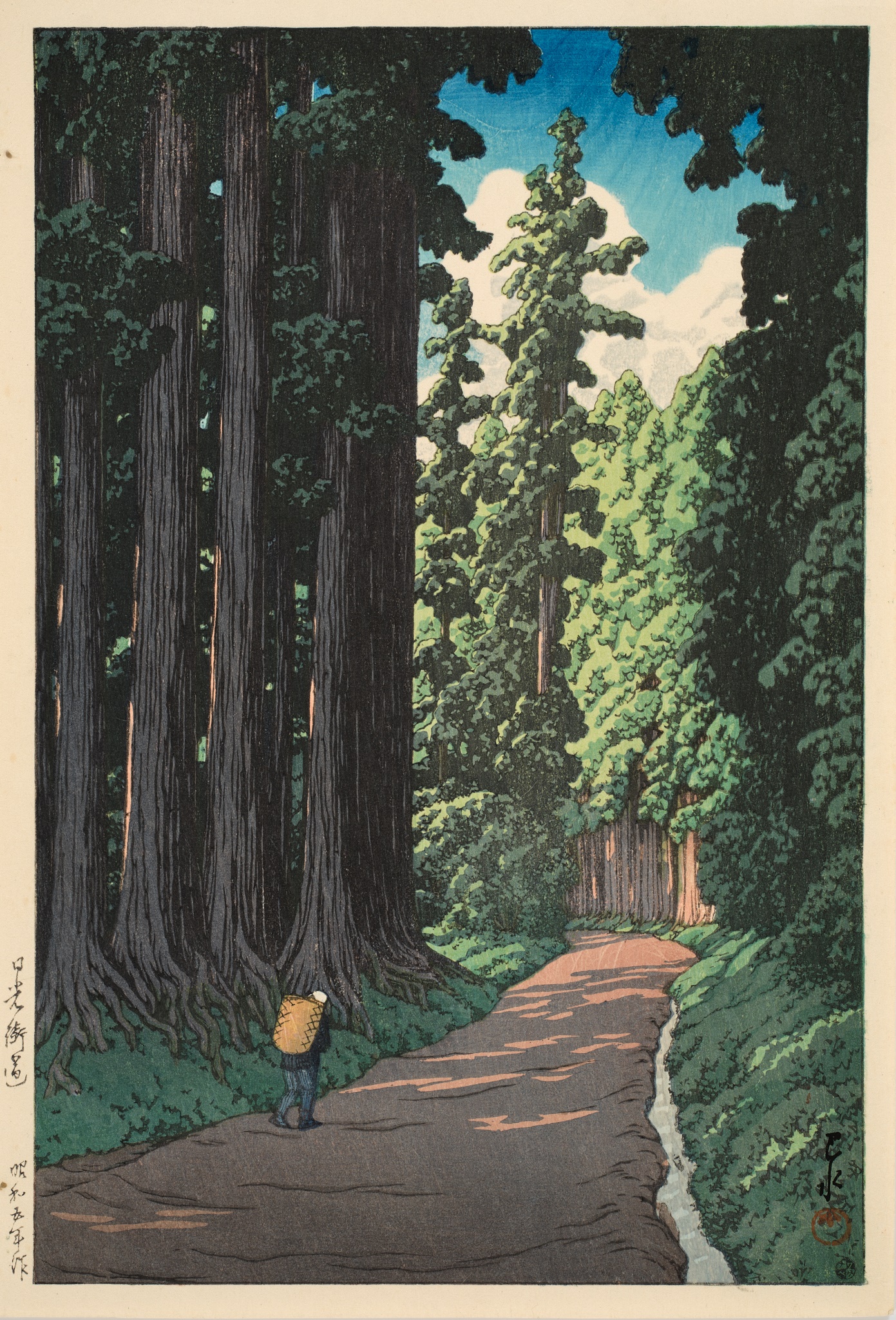 KAWASE HASUI (1883-1957), ROAD TO NIKKO