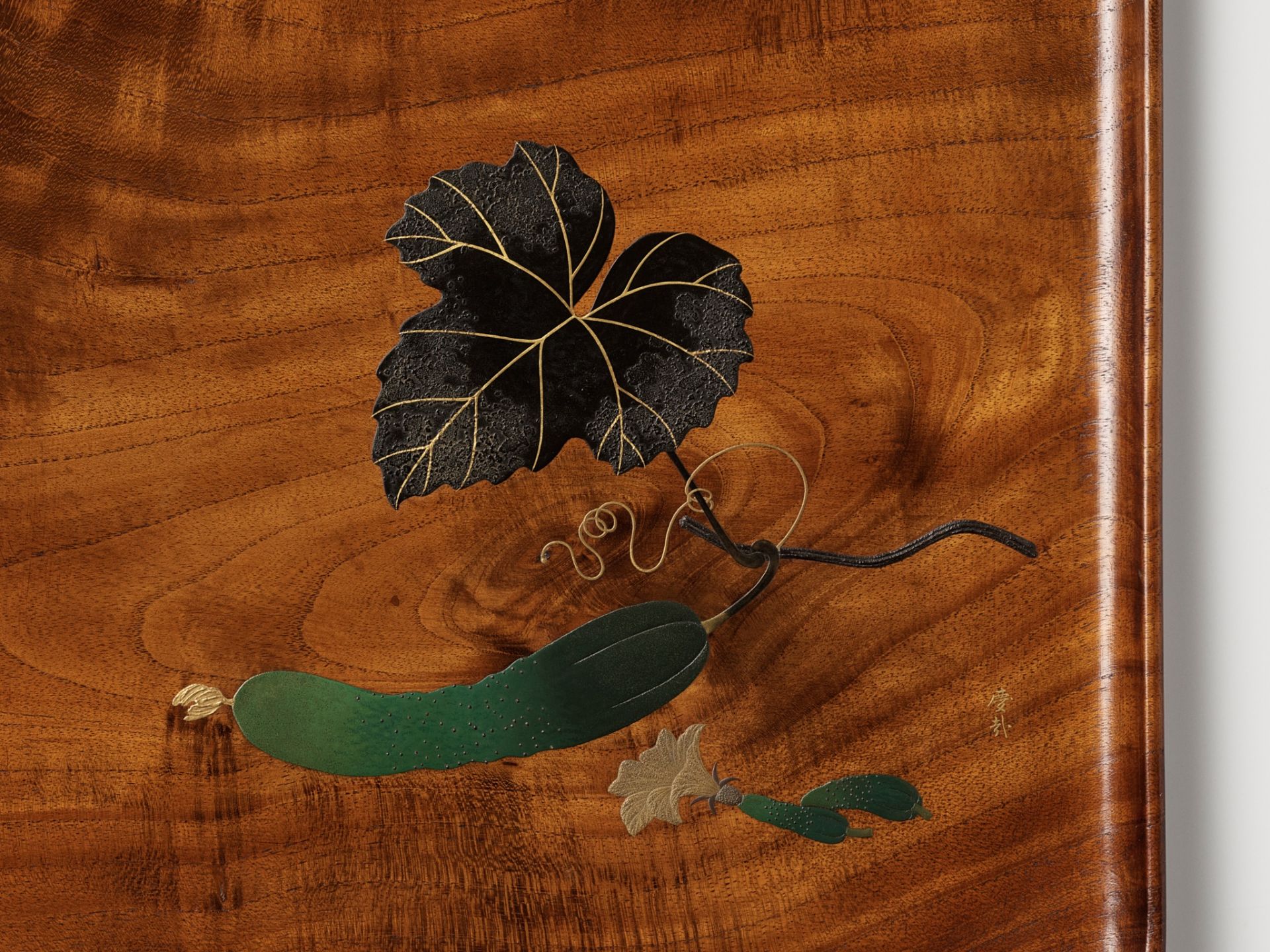 KASHIMA KEISAI: A SET OF 20 SUPERB ZESHIN-SCHOOL LACQUERED WOOD OSHIKI-ZEN TRAYS - Image 24 of 73