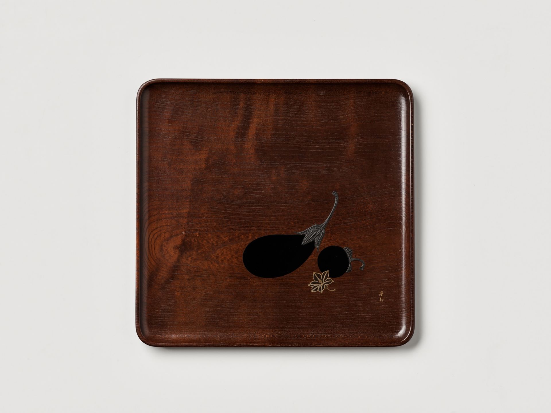 KASHIMA KEISAI: A SET OF 20 SUPERB ZESHIN-SCHOOL LACQUERED WOOD OSHIKI-ZEN TRAYS - Image 35 of 73