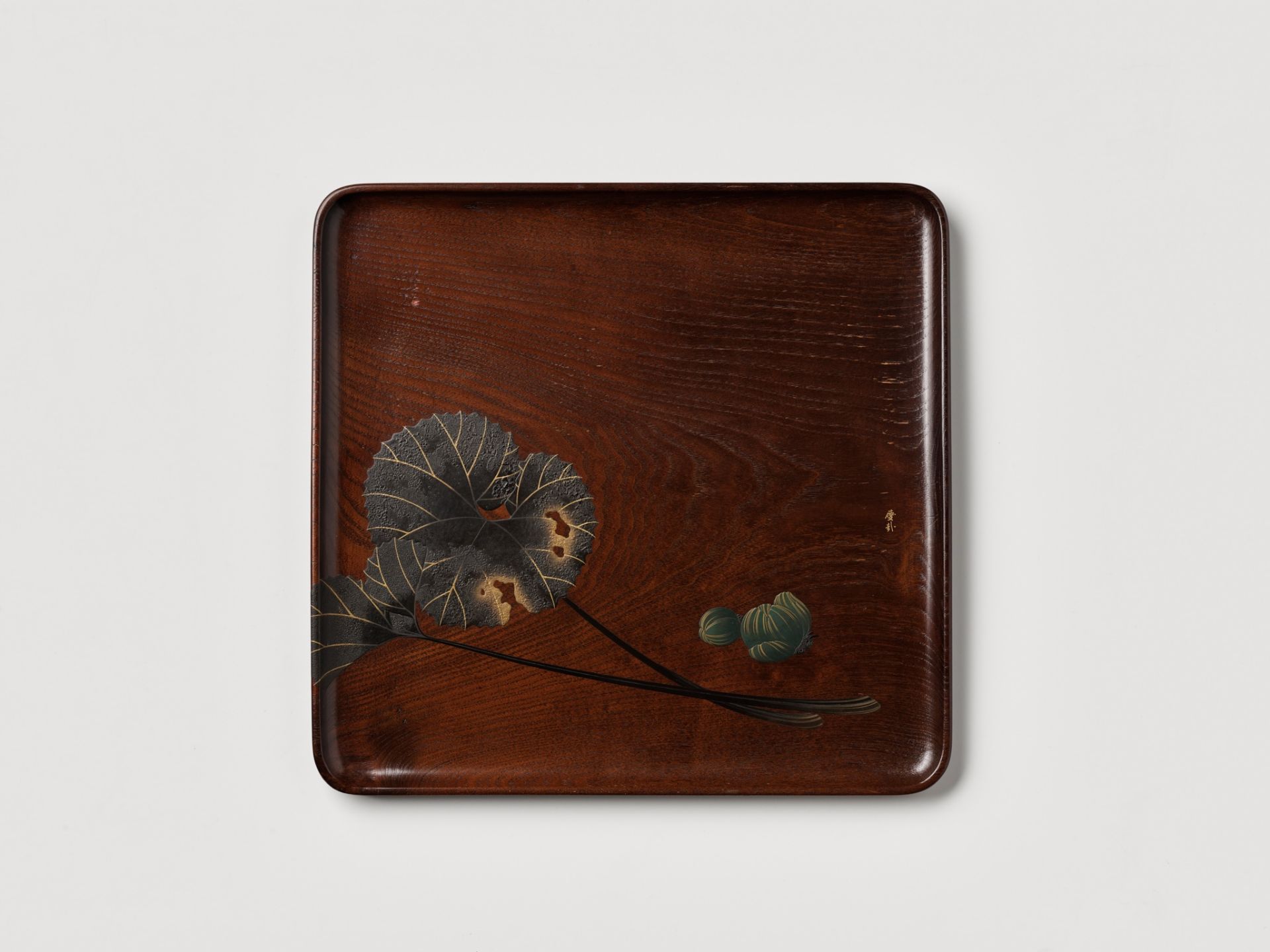 KASHIMA KEISAI: A SET OF 20 SUPERB ZESHIN-SCHOOL LACQUERED WOOD OSHIKI-ZEN TRAYS - Image 11 of 73