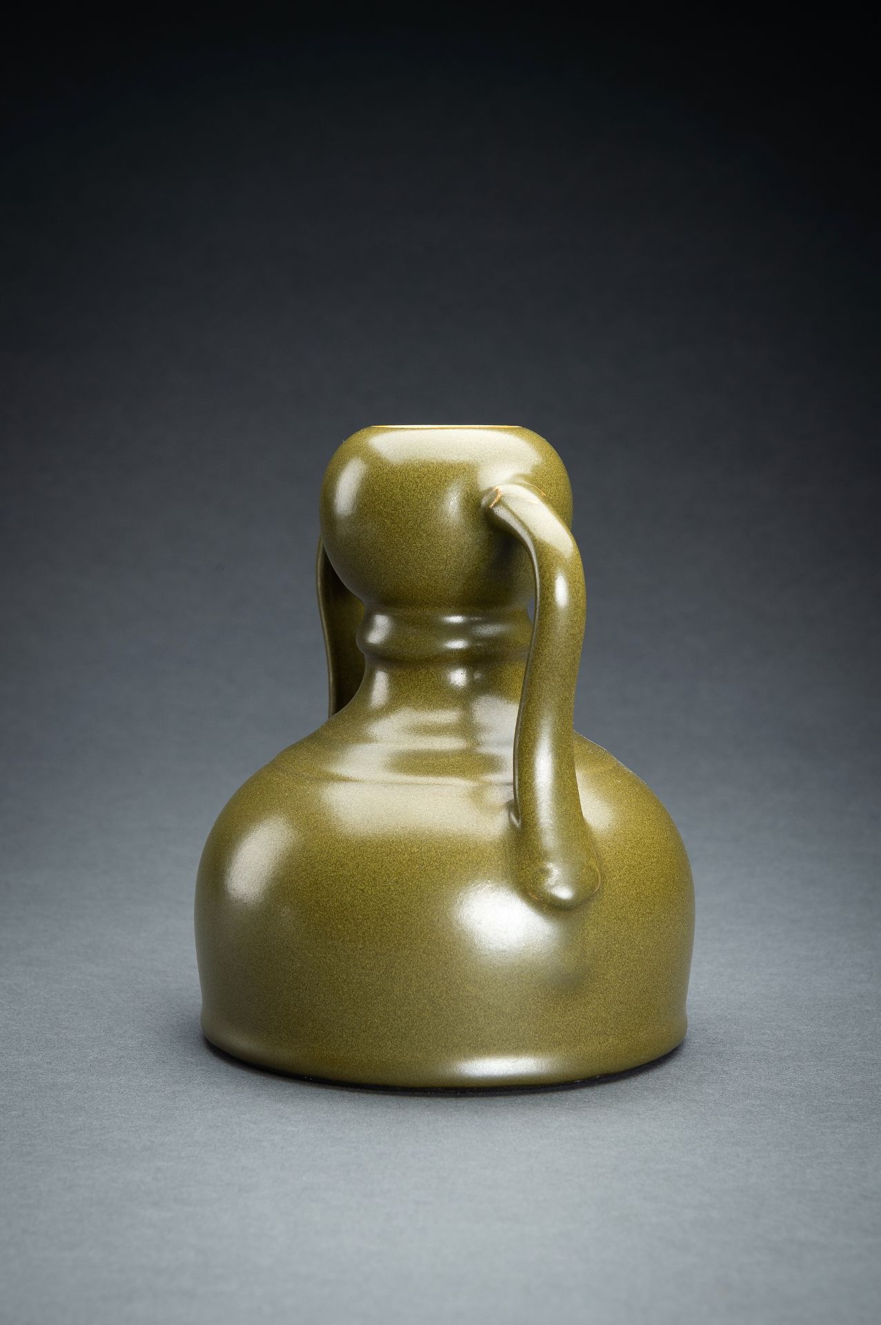 A TEADUST-GLAZED DOUBLE-GOURD VASE - Image 5 of 14