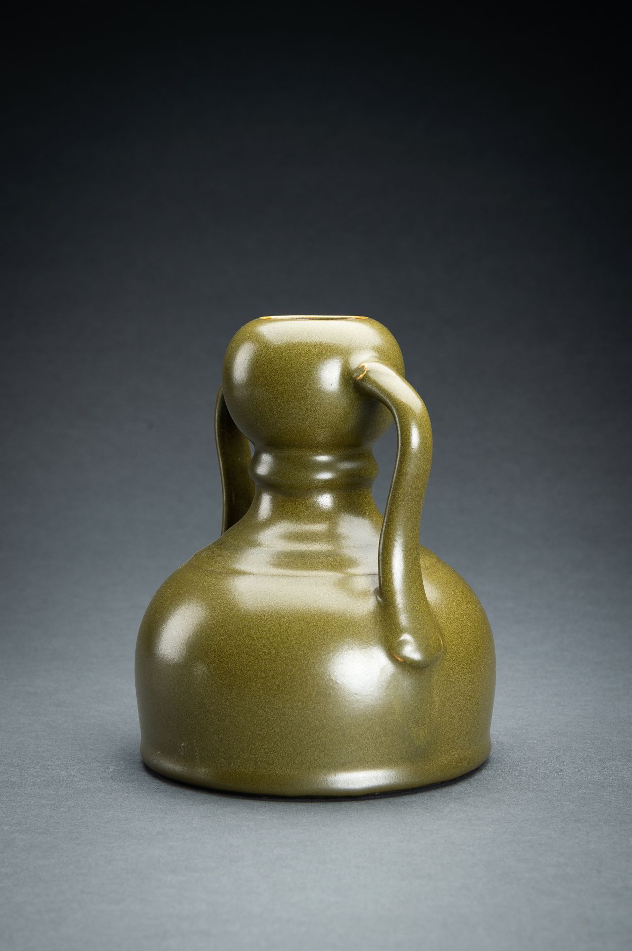 A TEADUST-GLAZED DOUBLE-GOURD VASE - Image 7 of 14