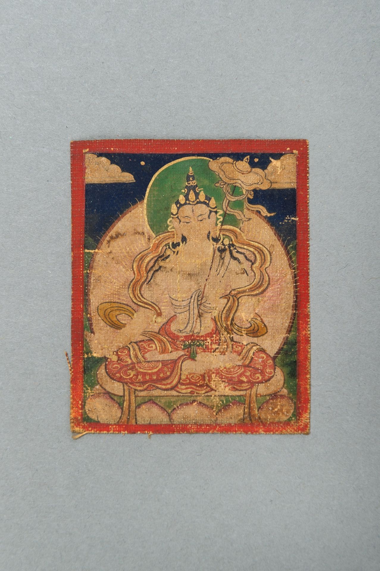 A GROUP OF SEVEN TSAKALI THANGKAS - Image 10 of 15