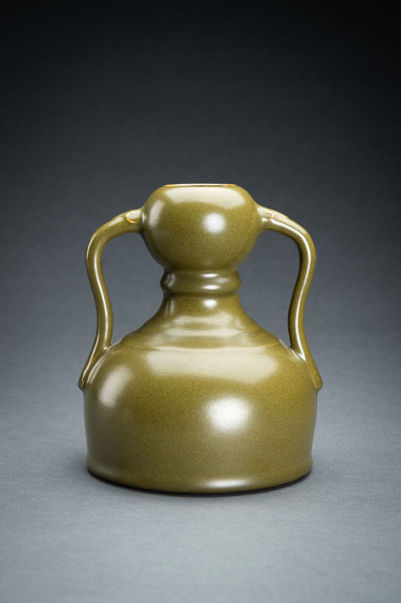 A TEADUST-GLAZED DOUBLE-GOURD VASE - Image 10 of 14