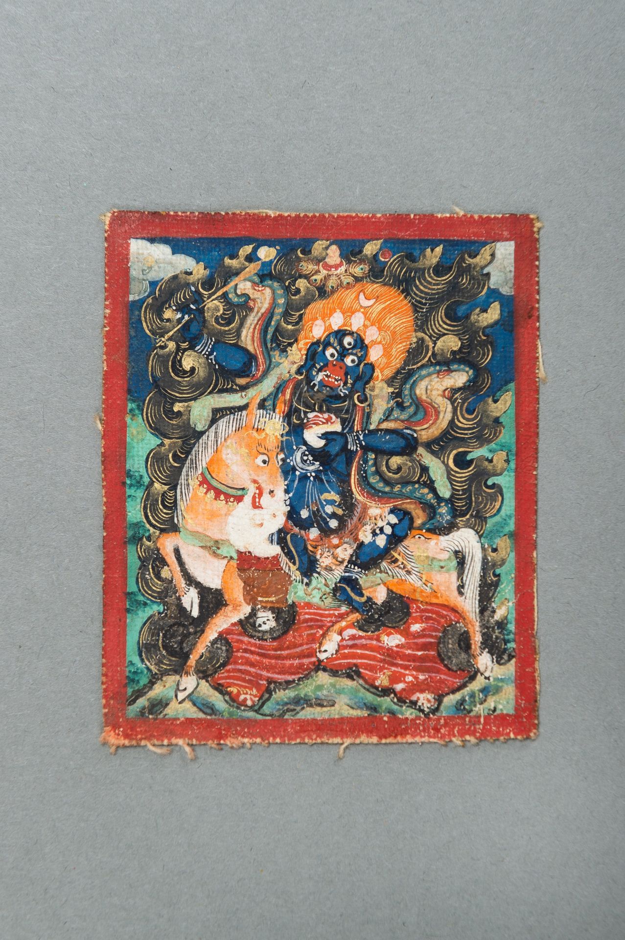 A GROUP OF SEVEN TSAKALI THANGKAS - Image 12 of 15