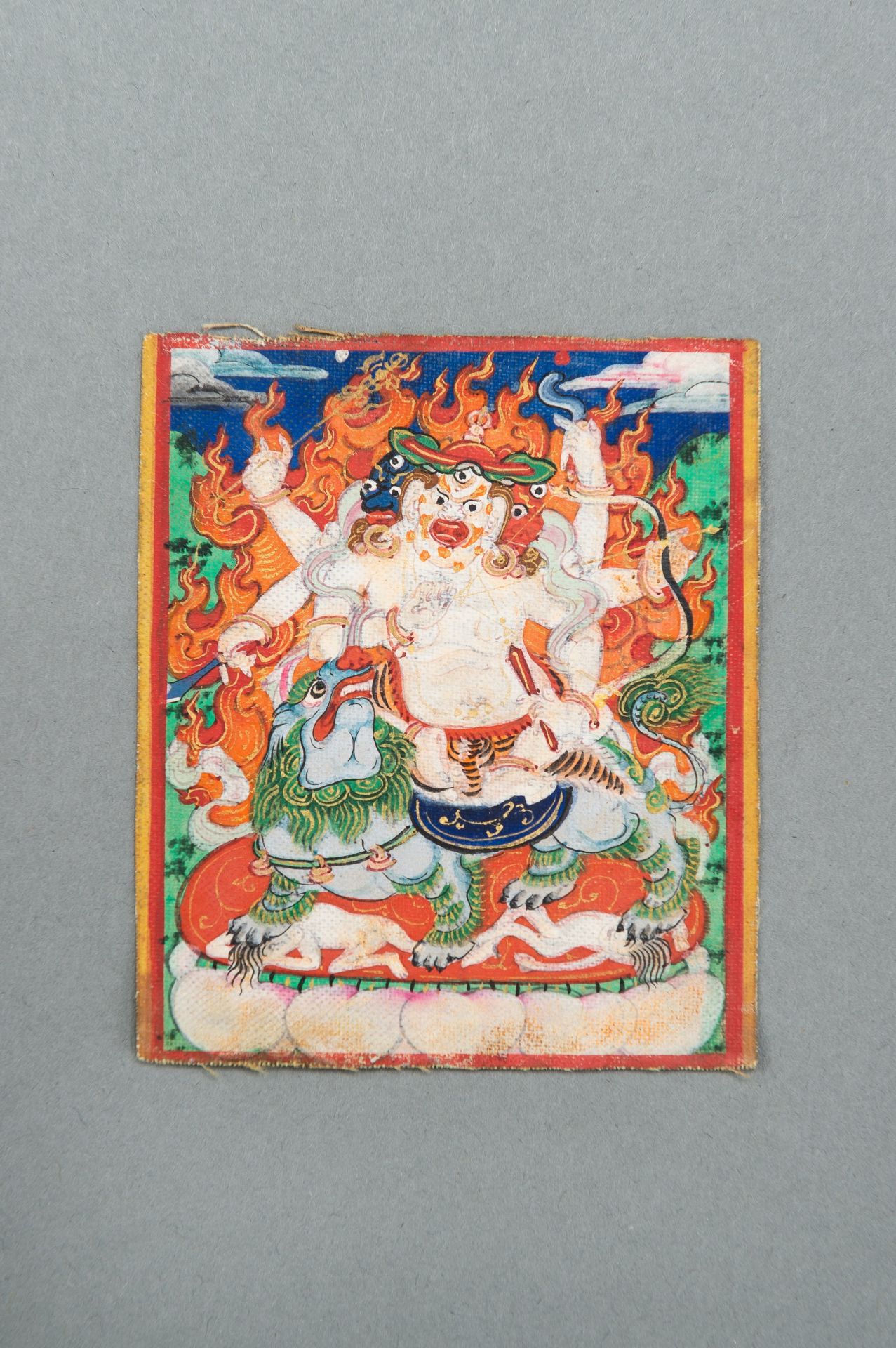 A GROUP OF EIGHT TSAKALI THANGKAS - Image 8 of 17