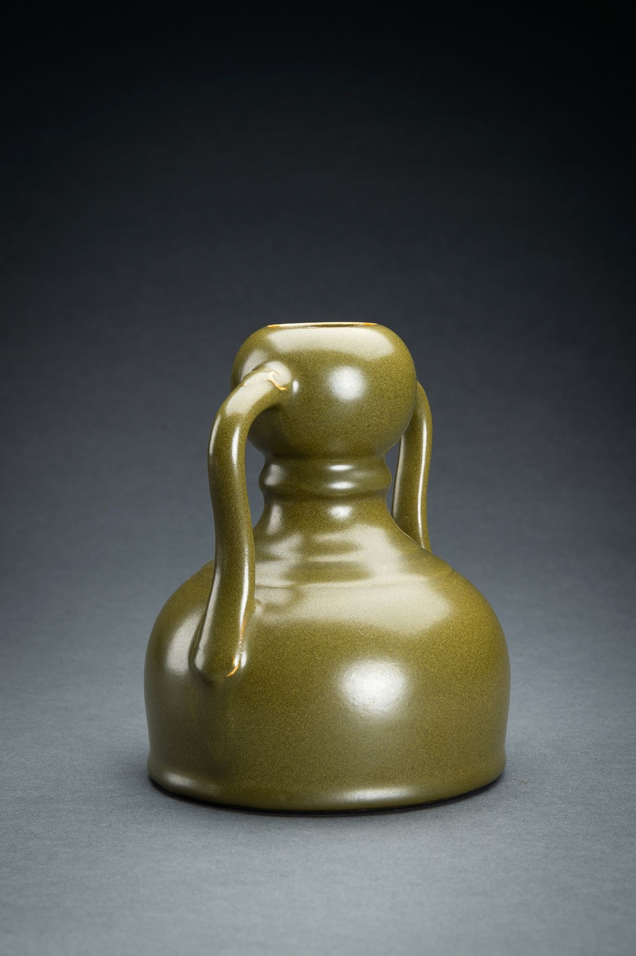 A TEADUST-GLAZED DOUBLE-GOURD VASE - Image 4 of 14