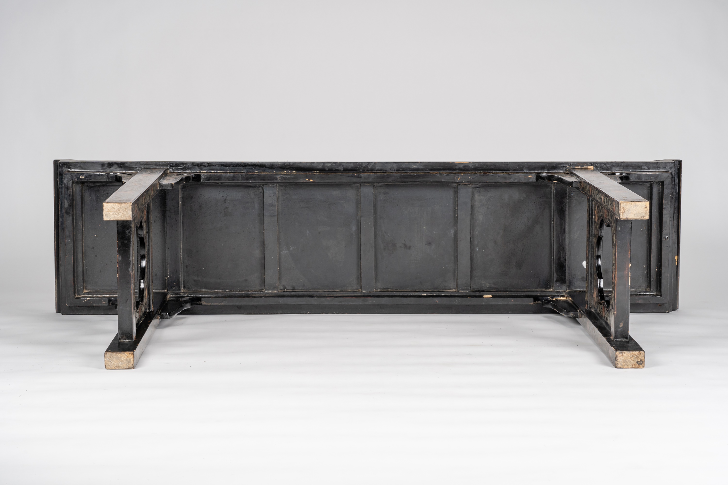 A CHINESE LACQUERED ALTAR TABLE, QING - Image 11 of 11