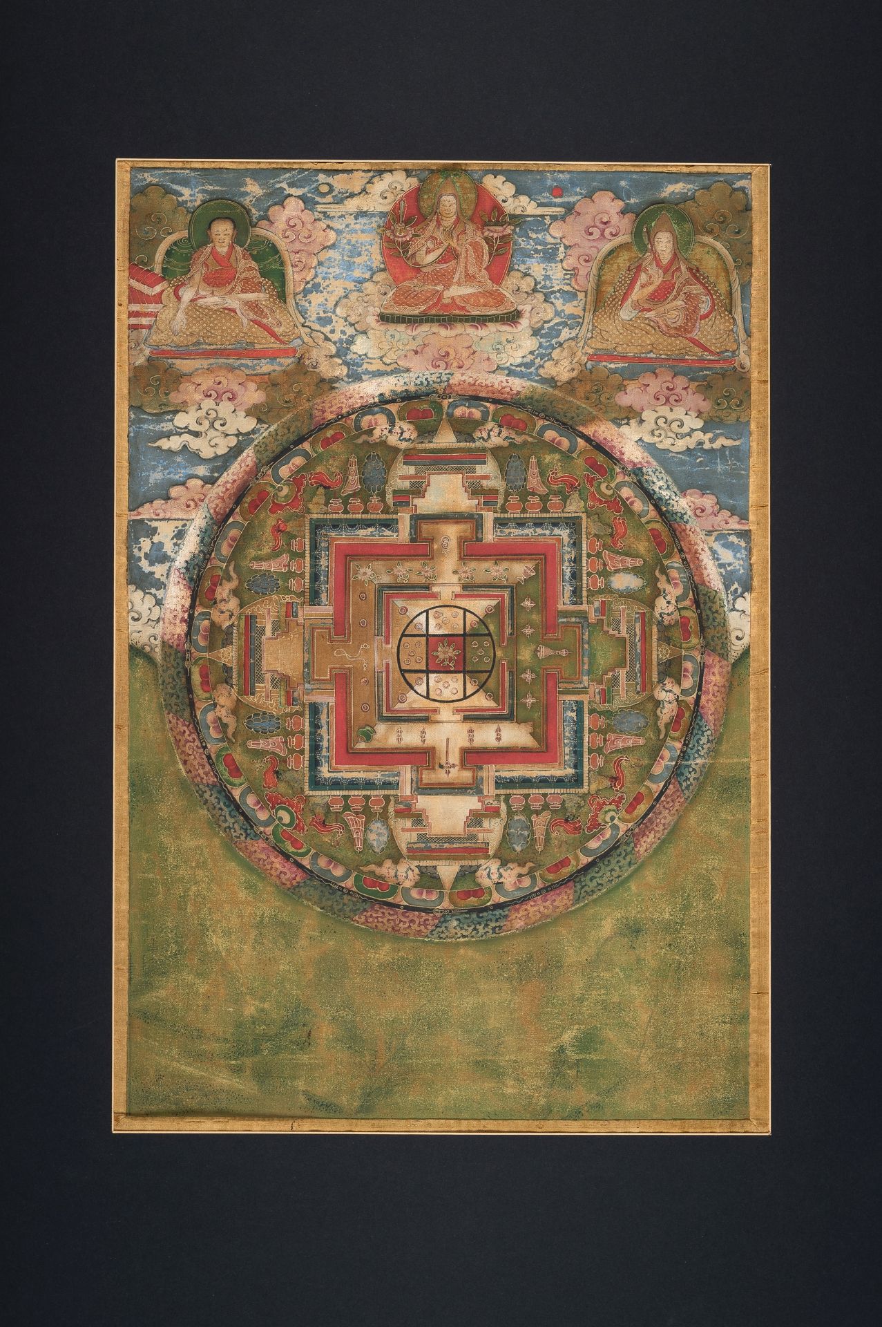 A THANGKA OF A MANDALA, 19TH CENTURY - Image 11 of 11