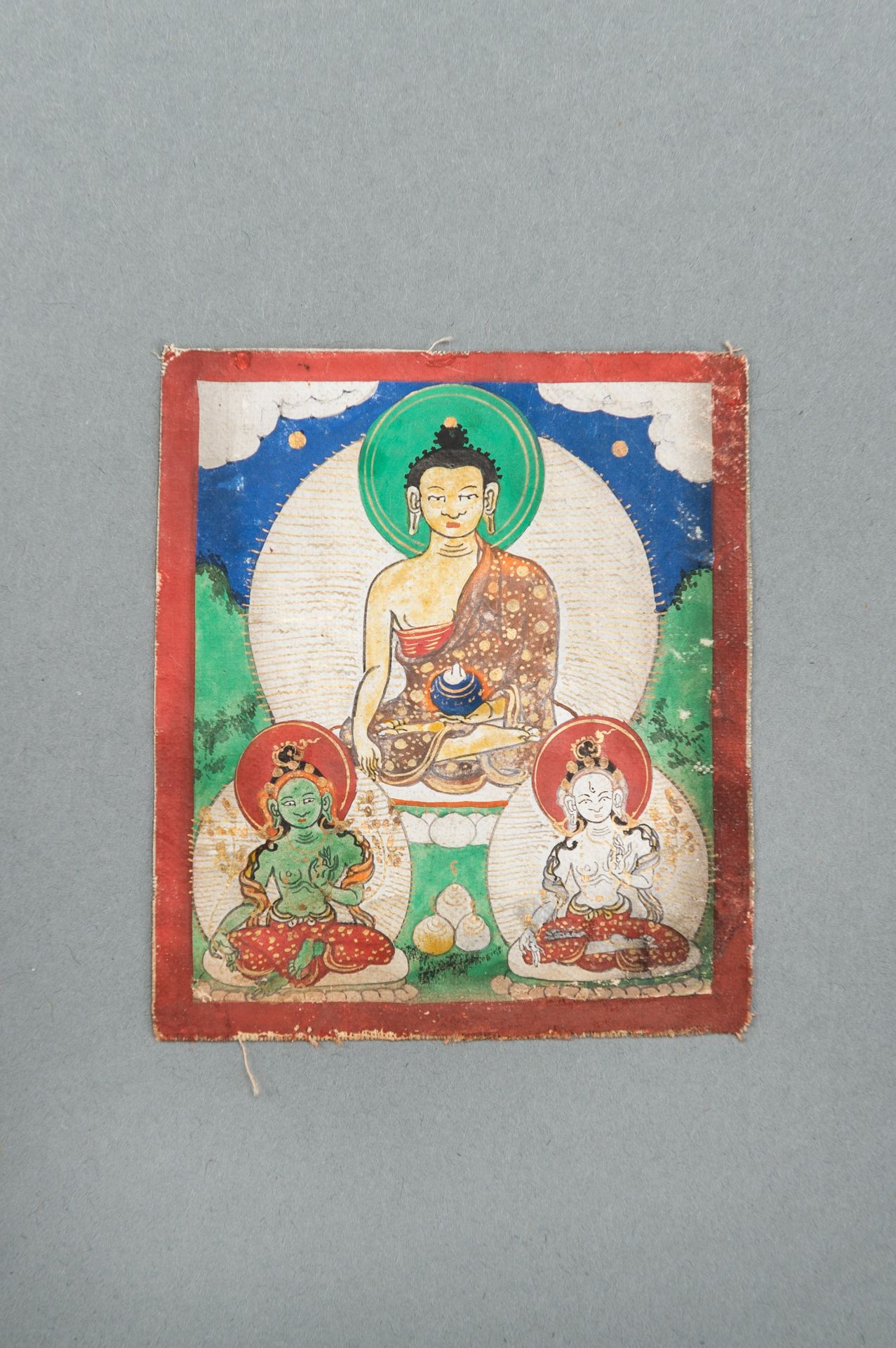 A GROUP OF EIGHT TSAKALI THANGKAS - Image 16 of 17