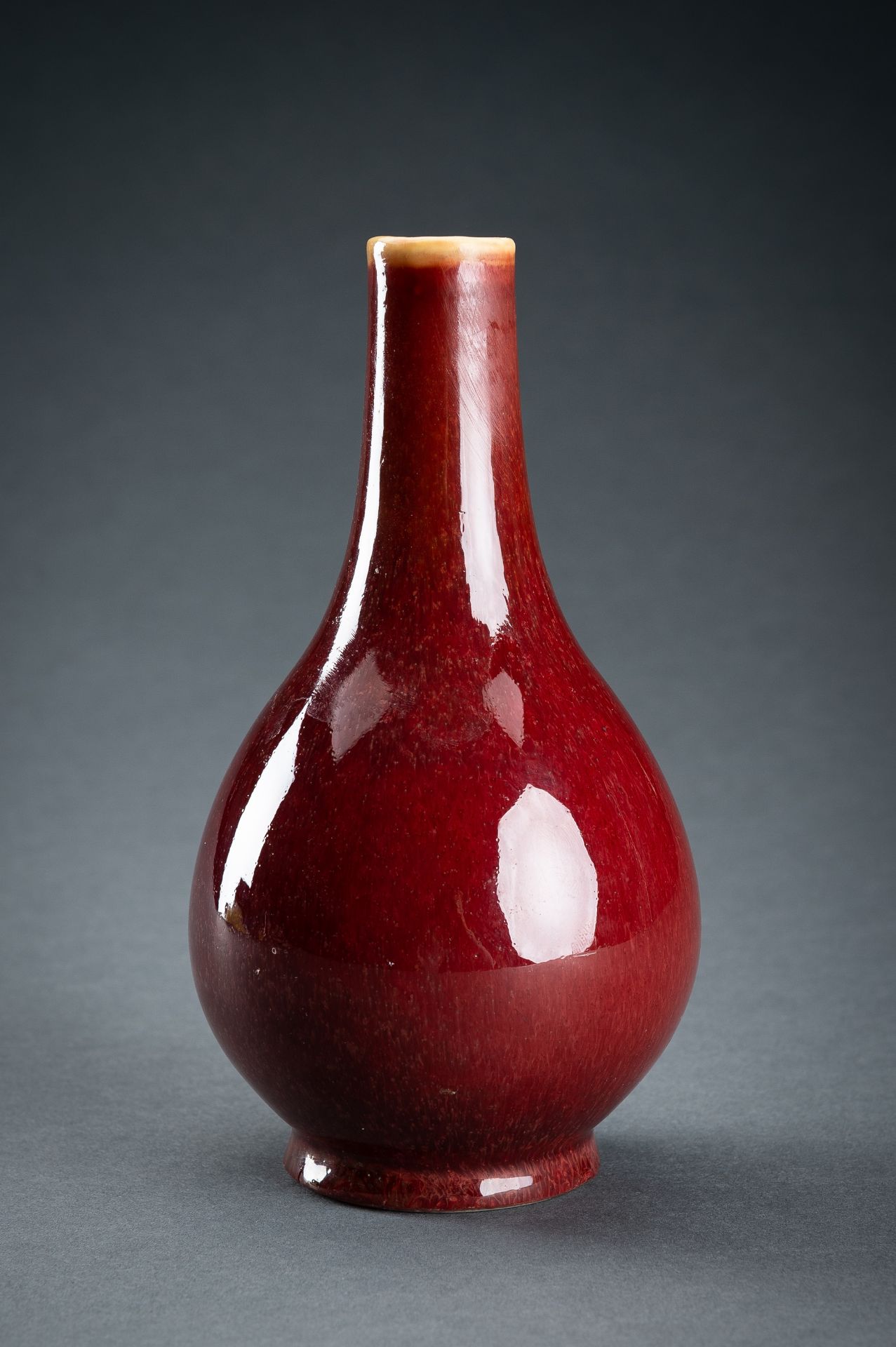 A LANGYAO GLAZED BOTTLE VASE, QING - Bild 7 aus 11