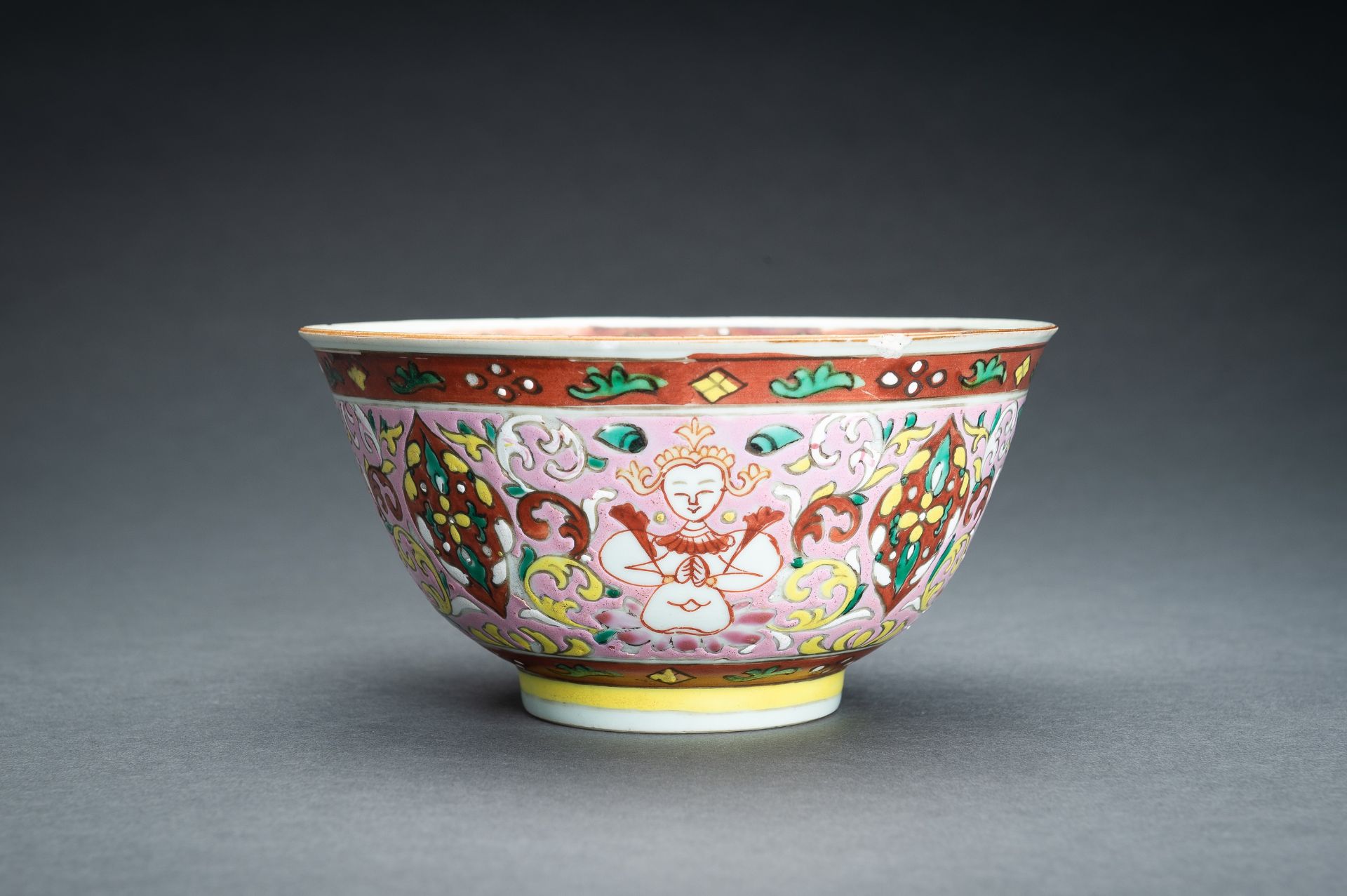A GROUP OF FOUR PORCELAIN ITEMS, QING - Image 3 of 19