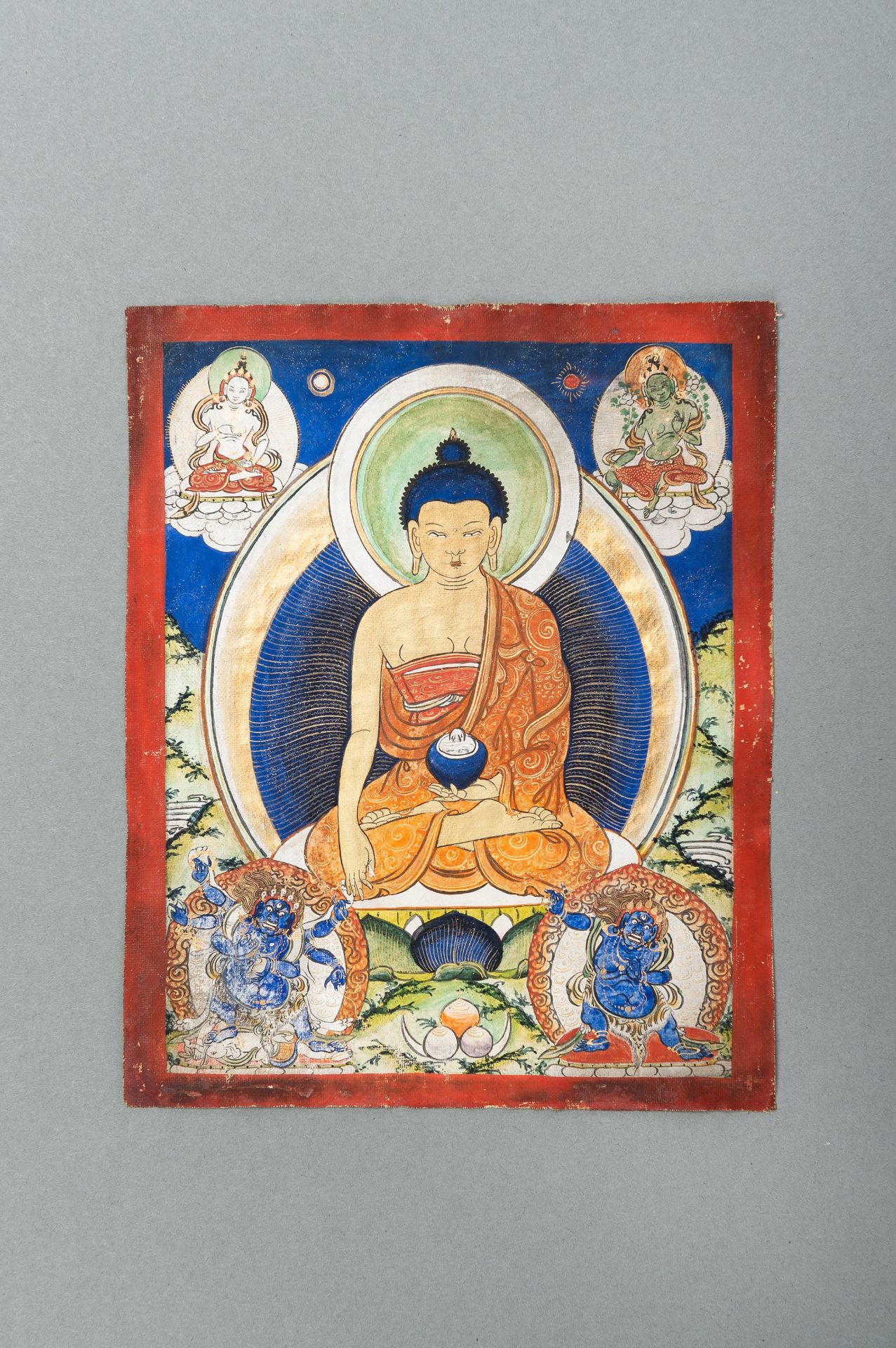 A GROUP OF SEVEN TSAKALI THANGKAS - Image 2 of 15