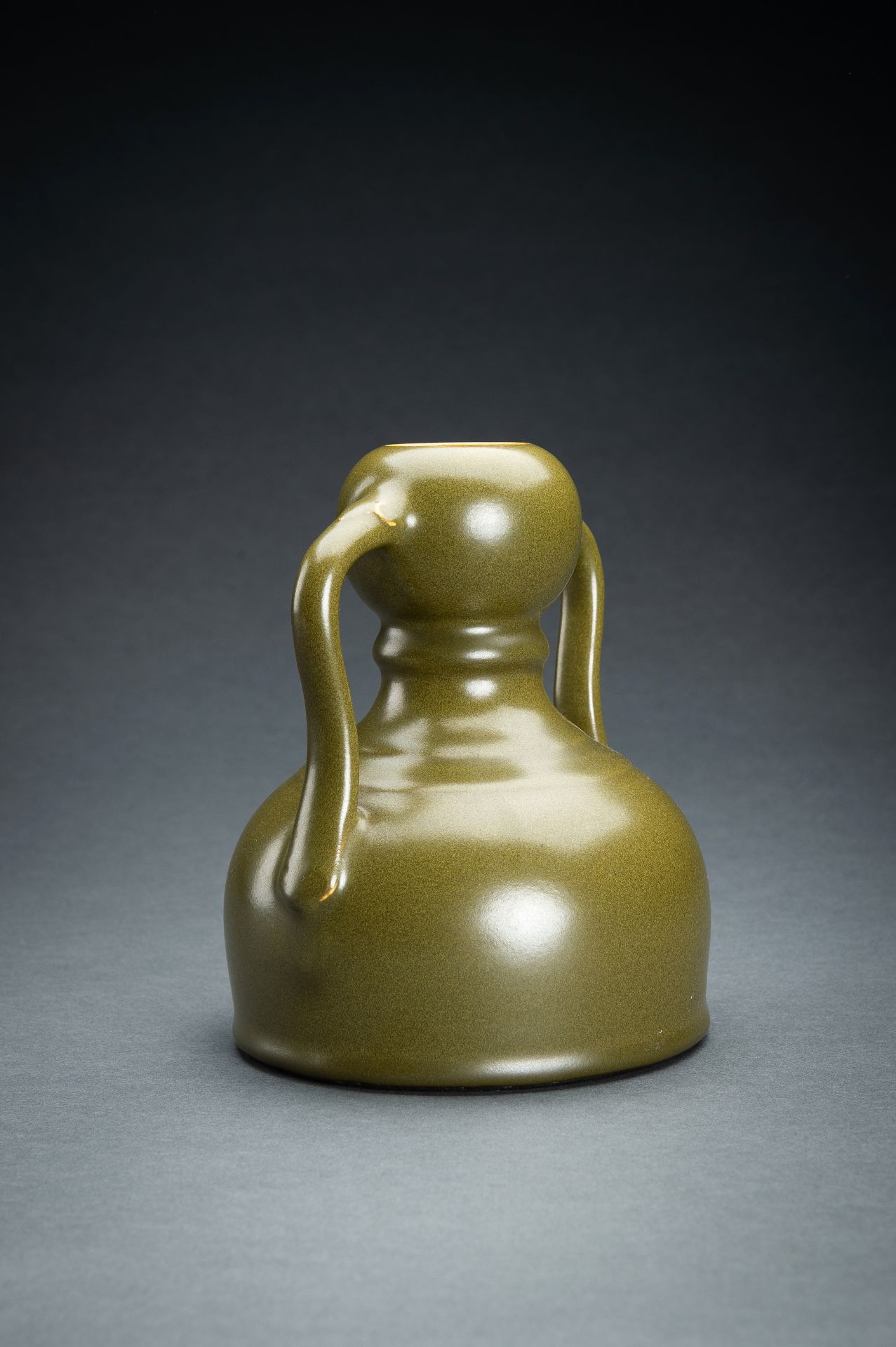 A TEADUST-GLAZED DOUBLE-GOURD VASE - Image 11 of 14