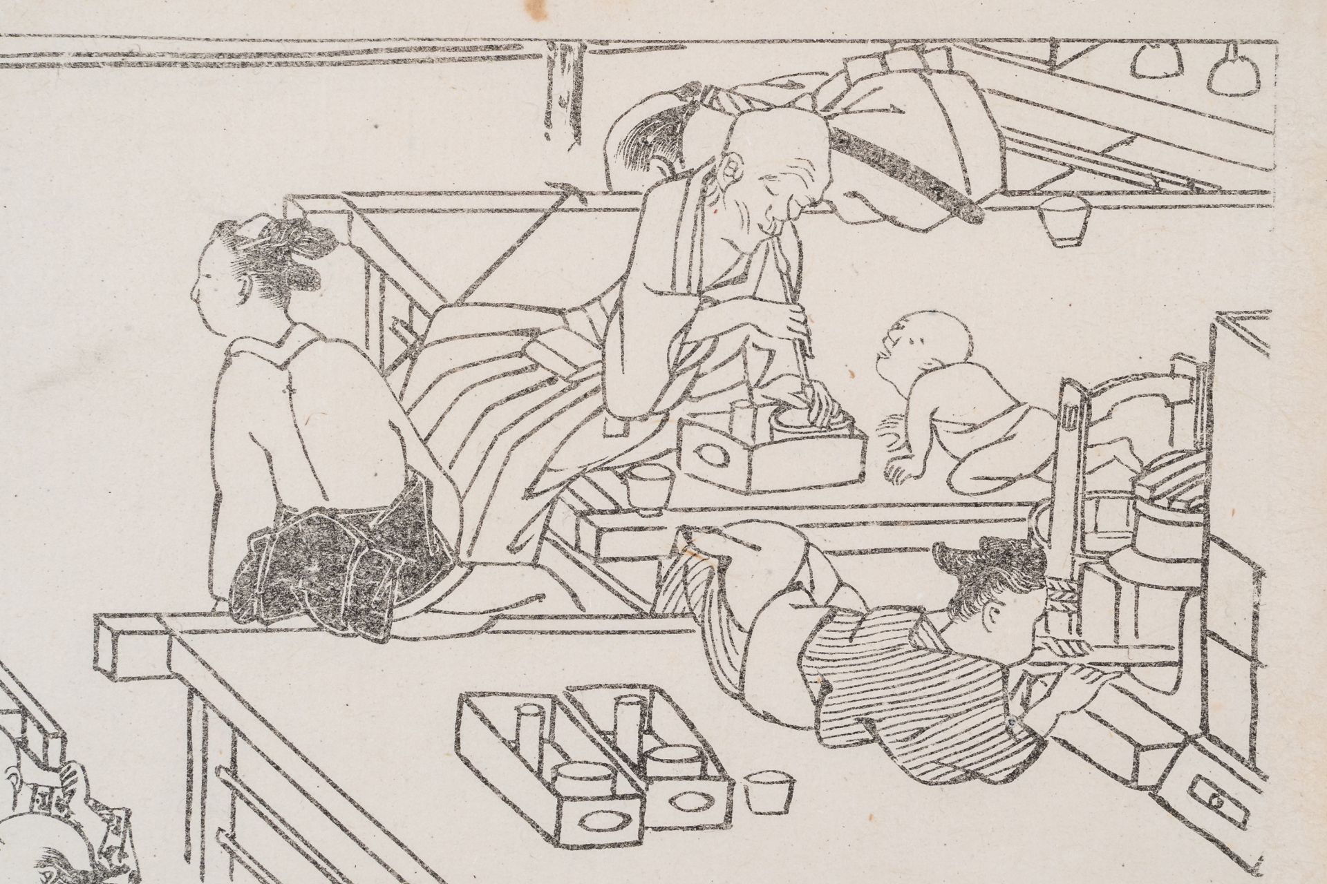 YAMAGUCHI SOKEN (1759-1818): WOODBLOCK PRINT - Bild 4 aus 6