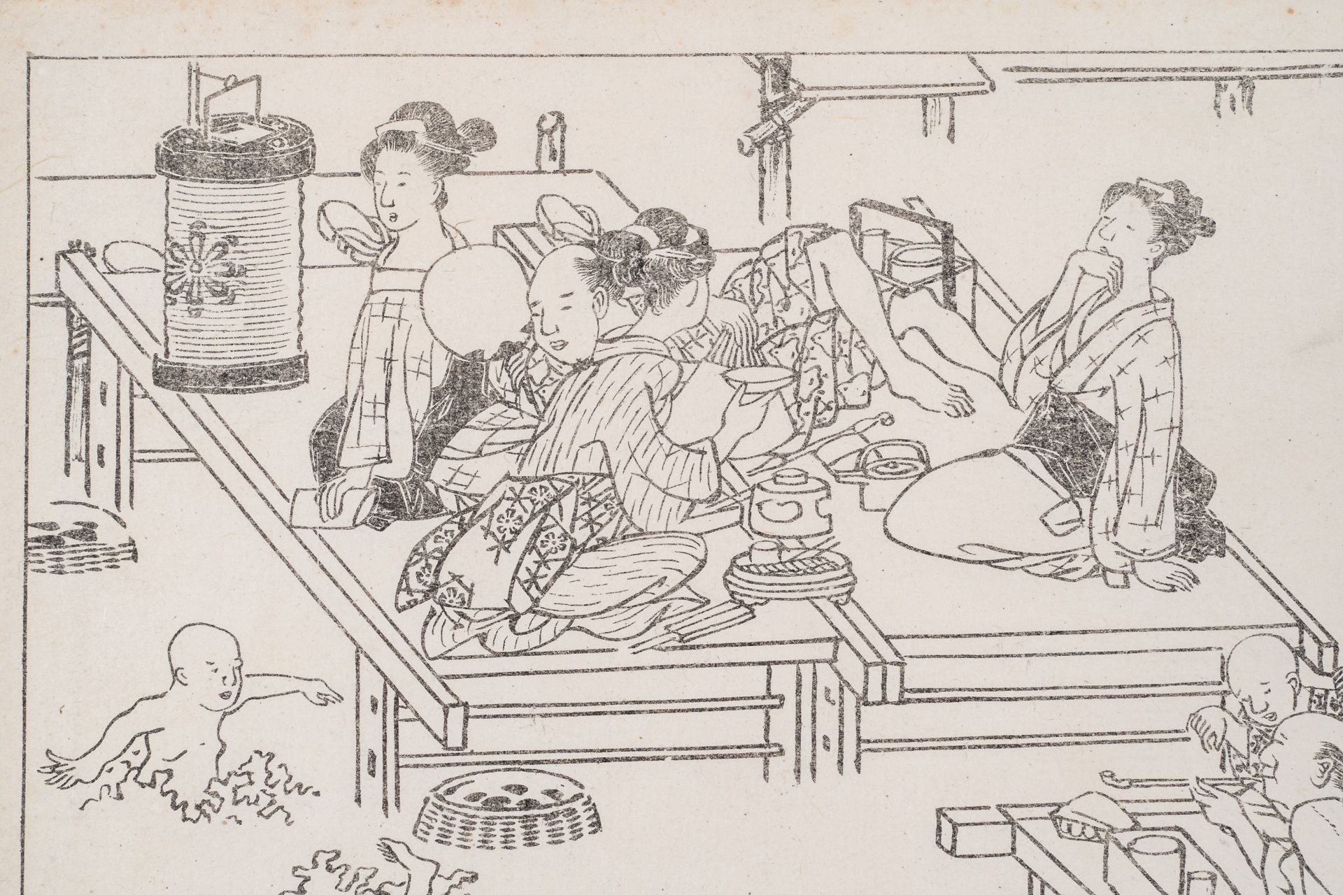 YAMAGUCHI SOKEN (1759-1818): WOODBLOCK PRINT - Bild 5 aus 6
