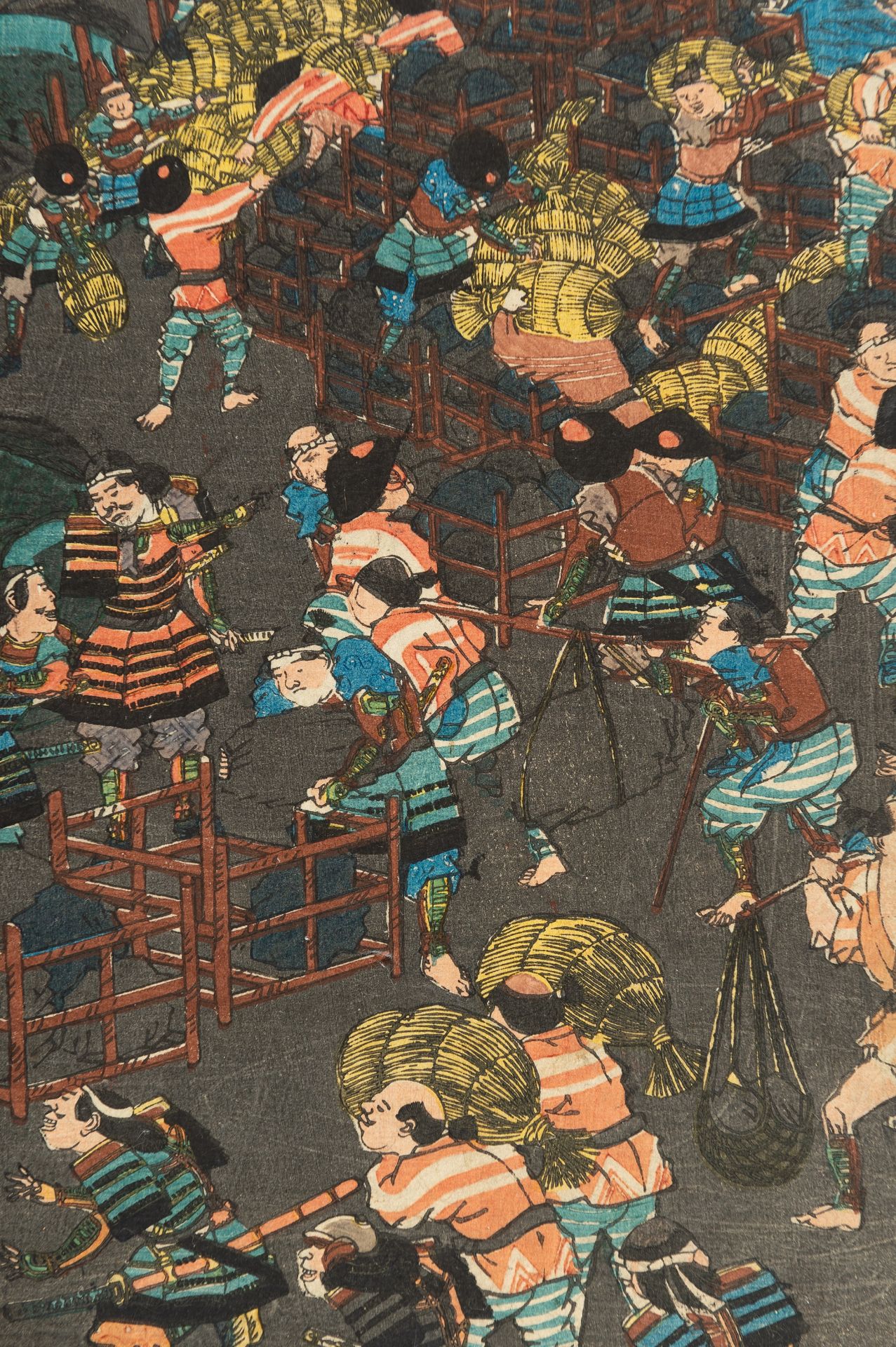YOSHITORA: A TRIPTYCH OF FLOODING THE CASTLE OF AKAMATSU - Bild 11 aus 16