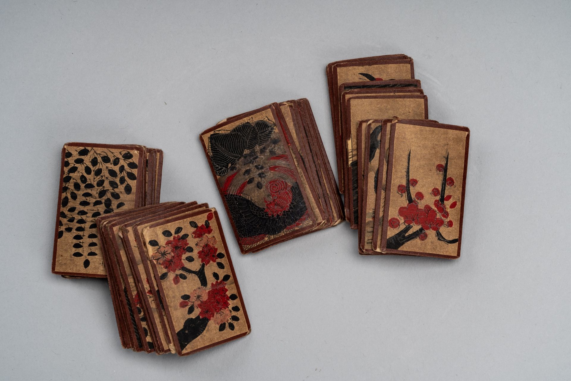 A COMPLETE DECK OF HANAFUDA NINTENDO CARDS, TAISHO