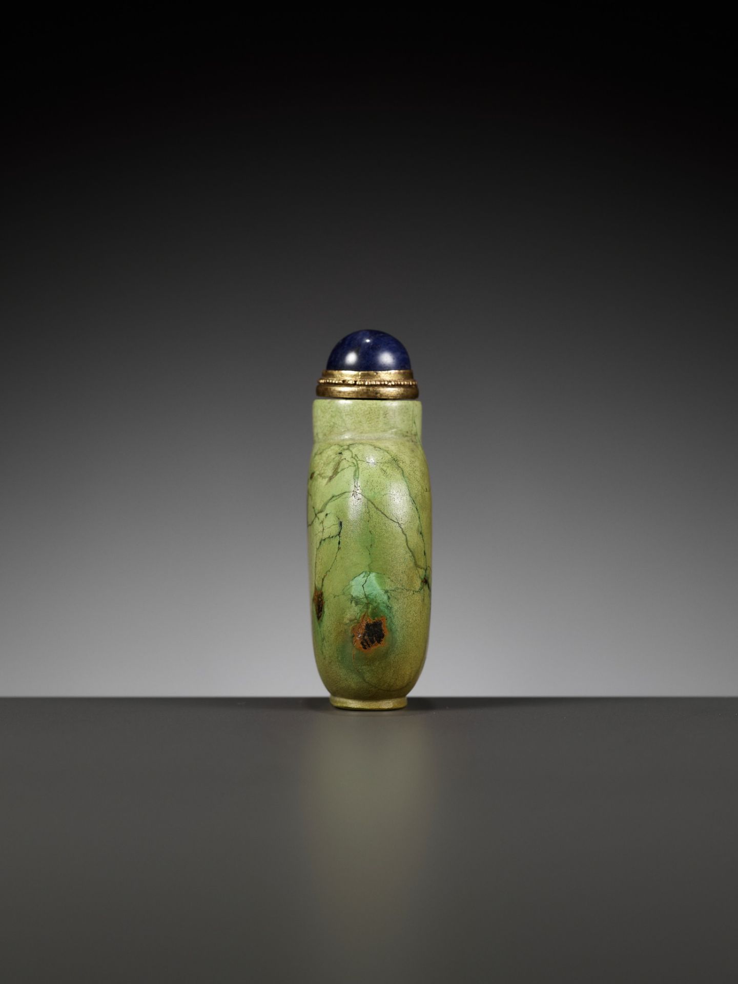 A TURQUOISE MATRIX SNUFF BOTTLE, CHINA, 18TH CENTURY - Bild 3 aus 9