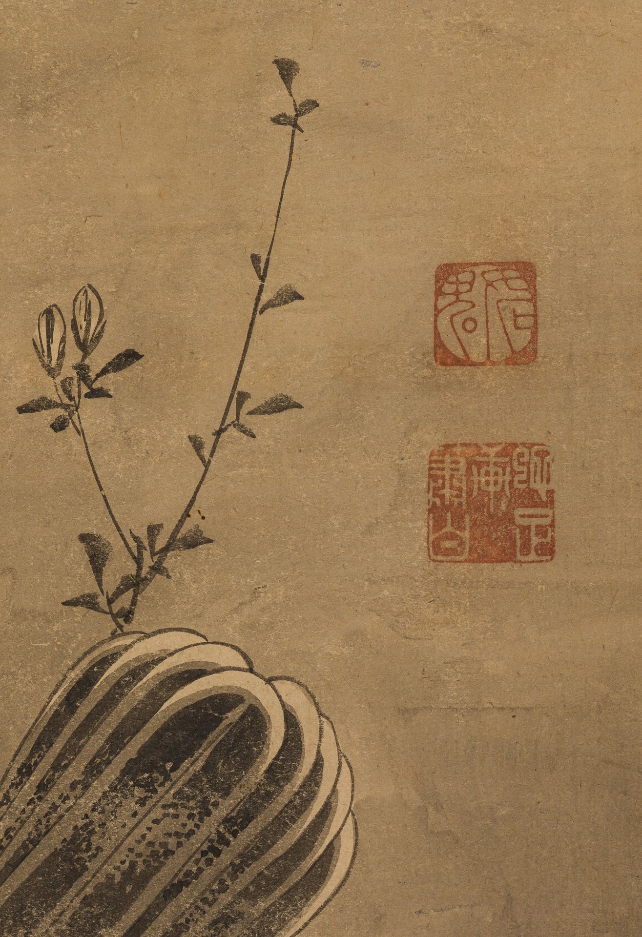 SOGA SHOHAKU (1730-1781): AN IMPORTANT SET OF FIVE SCROLL PAINTINGS WITH BIRDS OF PREY - Bild 10 aus 33