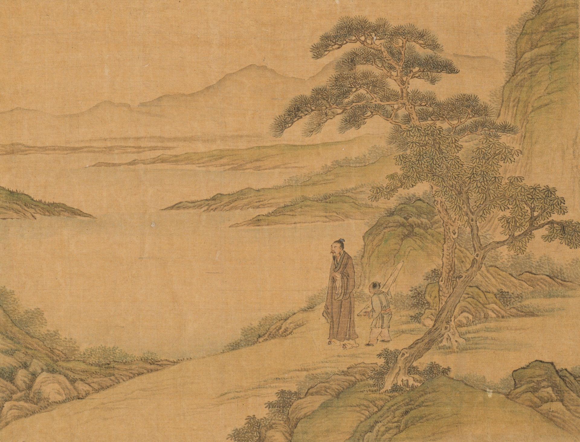 ATTRIBUTED TO YANG JIN (1644-1728): AN EIGHT LEAF ALBUM WITH LANDSCAPES - Bild 3 aus 20