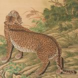 LEOPARD AND MAGPIES', EX ADOLPHE STOCLET COLLECTION