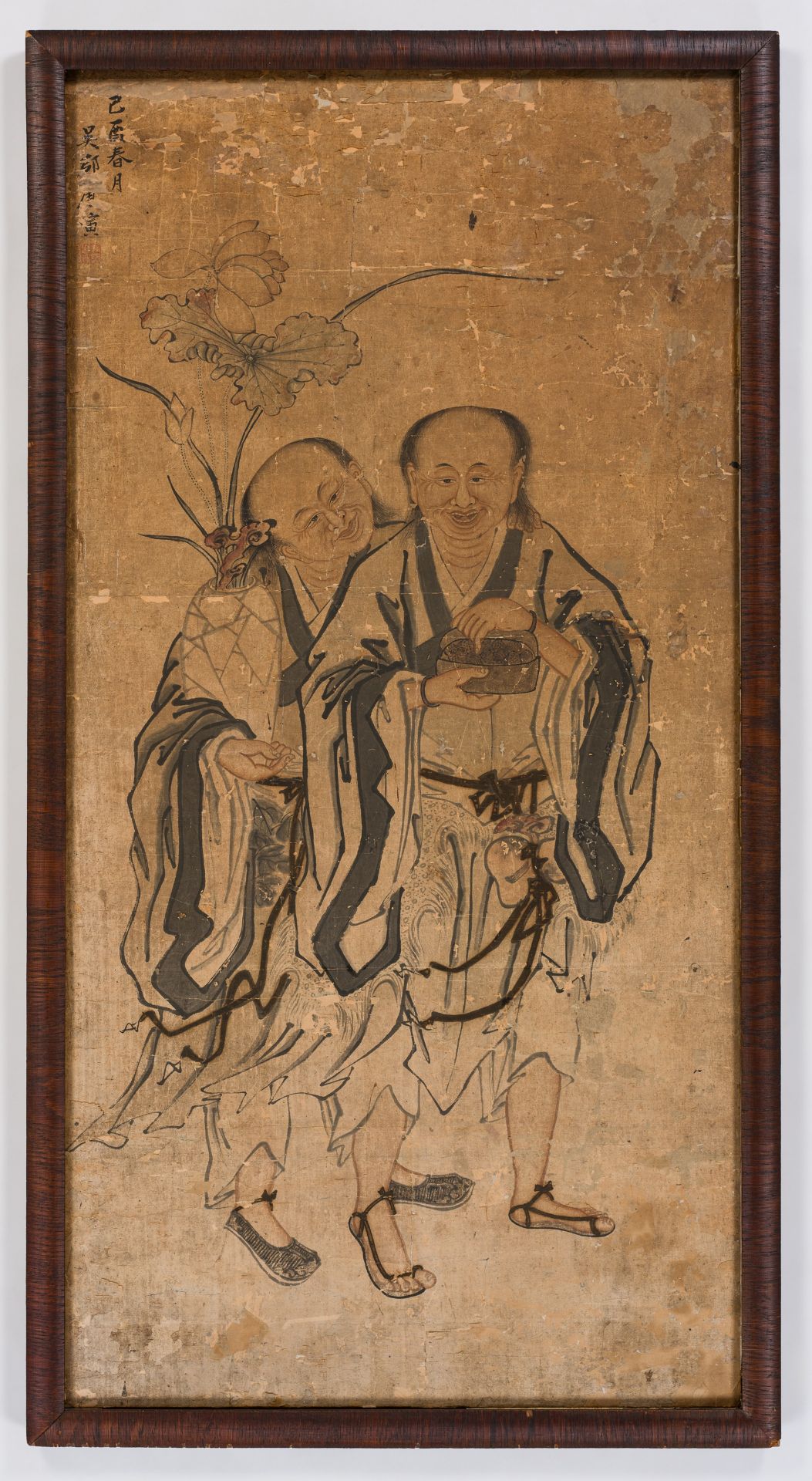 AFTER TANG YIN (1470-1524): 'HEHE ERXIAN' - Image 5 of 6