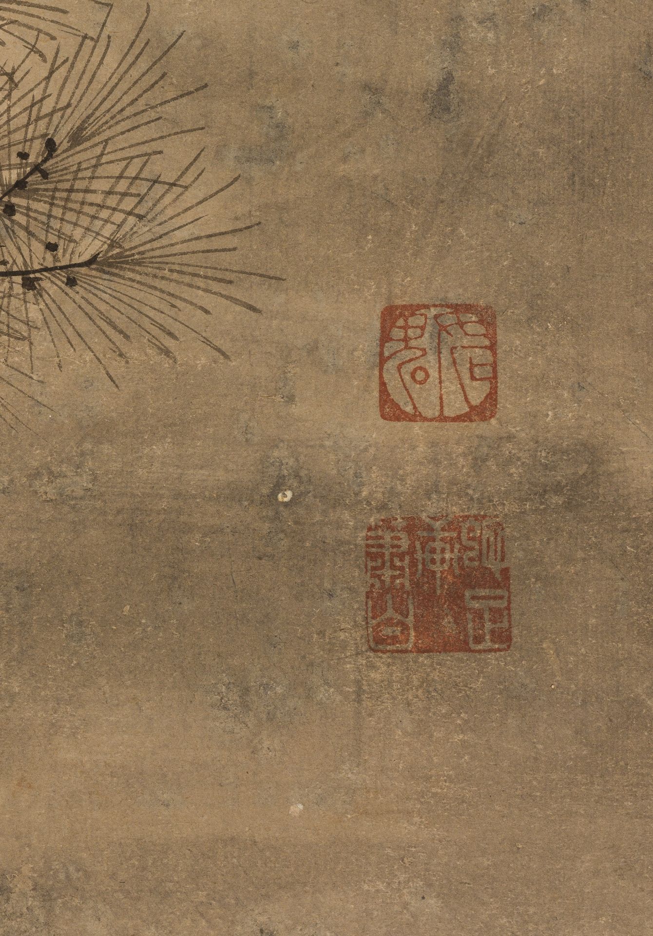 SOGA SHOHAKU (1730-1781): AN IMPORTANT SET OF FIVE SCROLL PAINTINGS WITH BIRDS OF PREY - Bild 17 aus 33