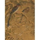 WANG ERSHAN: 'BIRDS ON PLUM WITH BAMBOO'