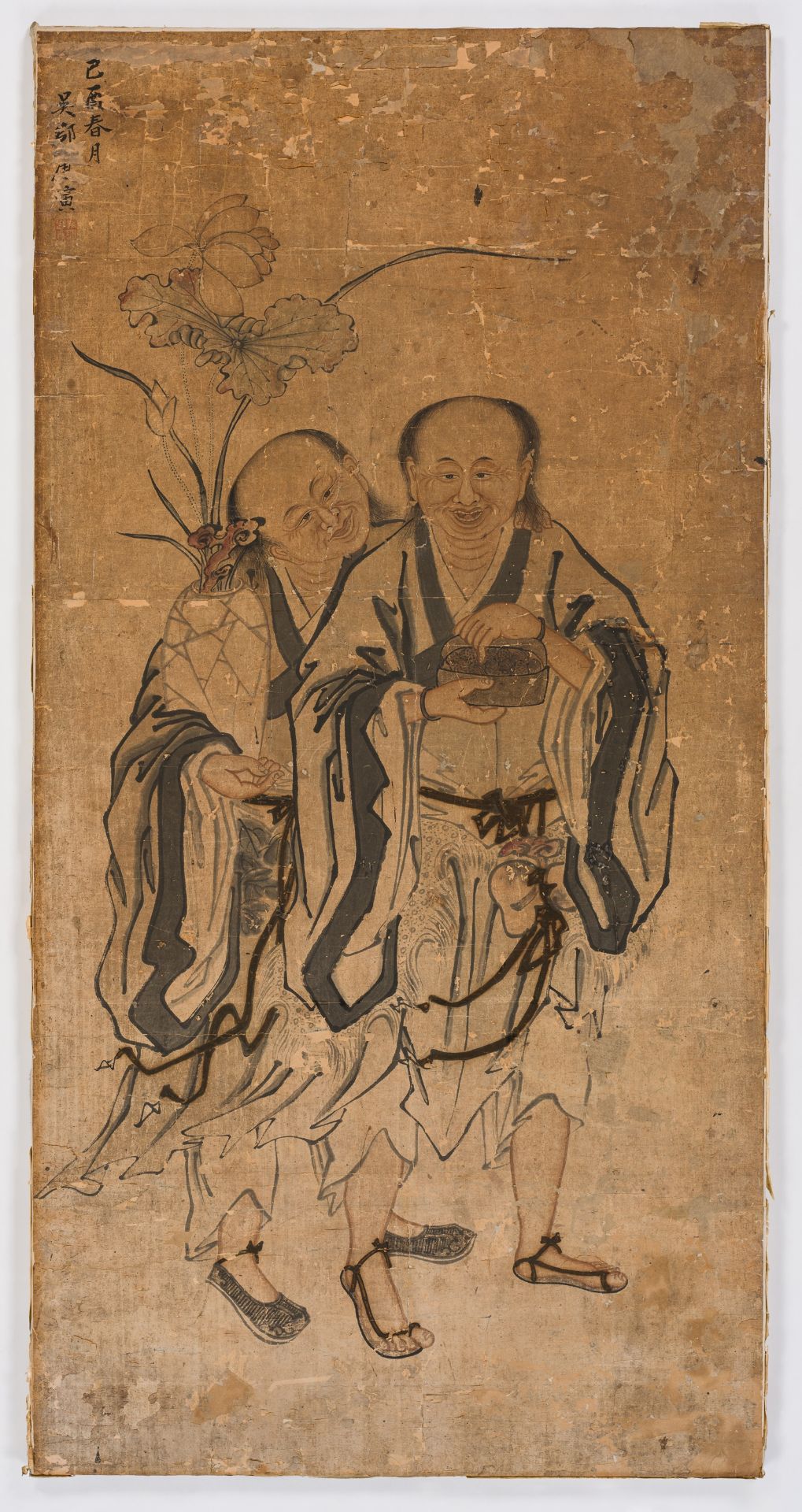 AFTER TANG YIN (1470-1524): 'HEHE ERXIAN' - Image 4 of 6