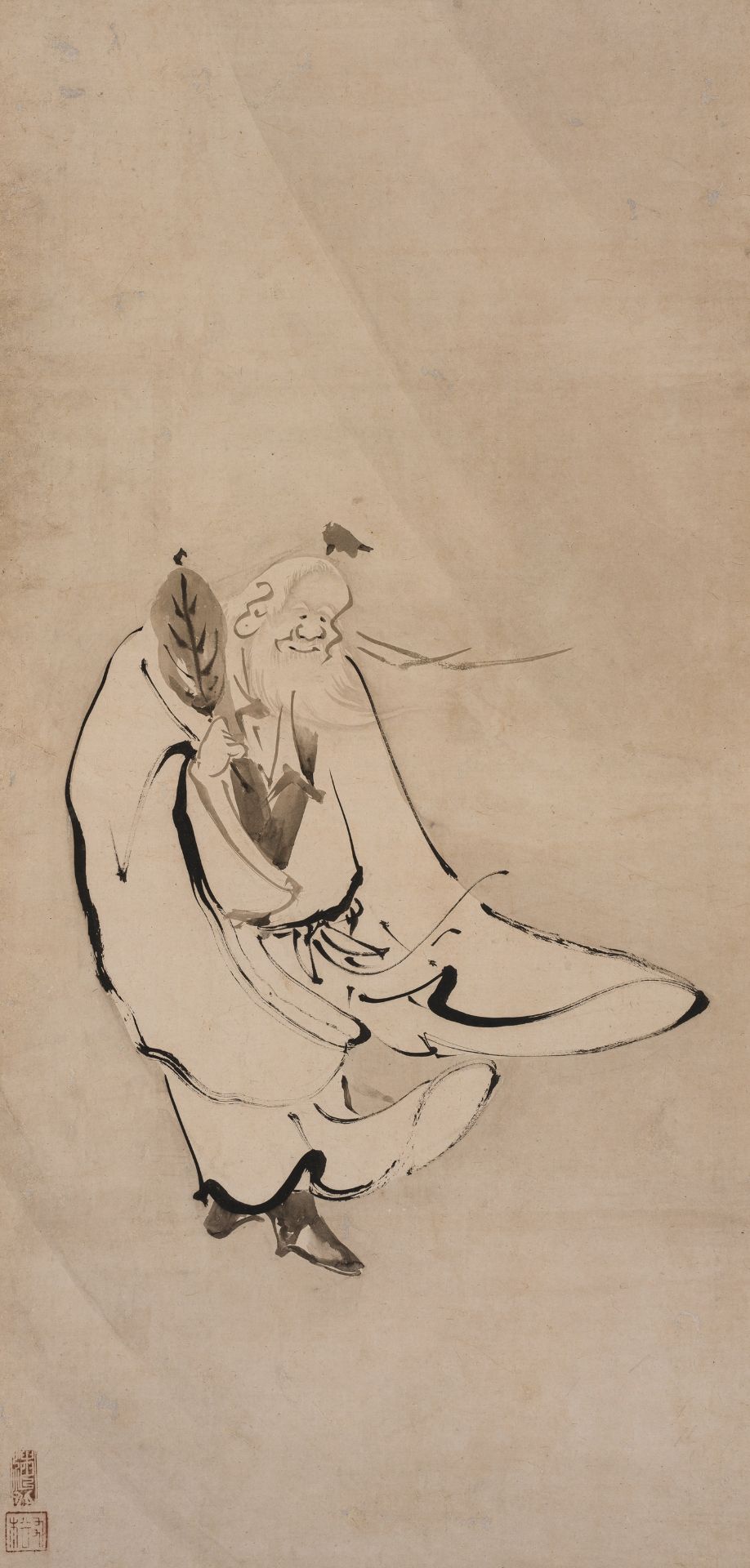 KAIHO YUSHO (1533-1615): 'KAKU SHIGI' - Bild 2 aus 8