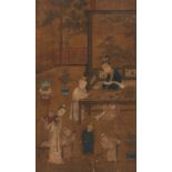 AFTER TANG YIN (1470-1523): 'COURT LADIES AND BOYS'