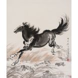 XU BEIHONG (1895-1953): 'GALLOPING HORSE'