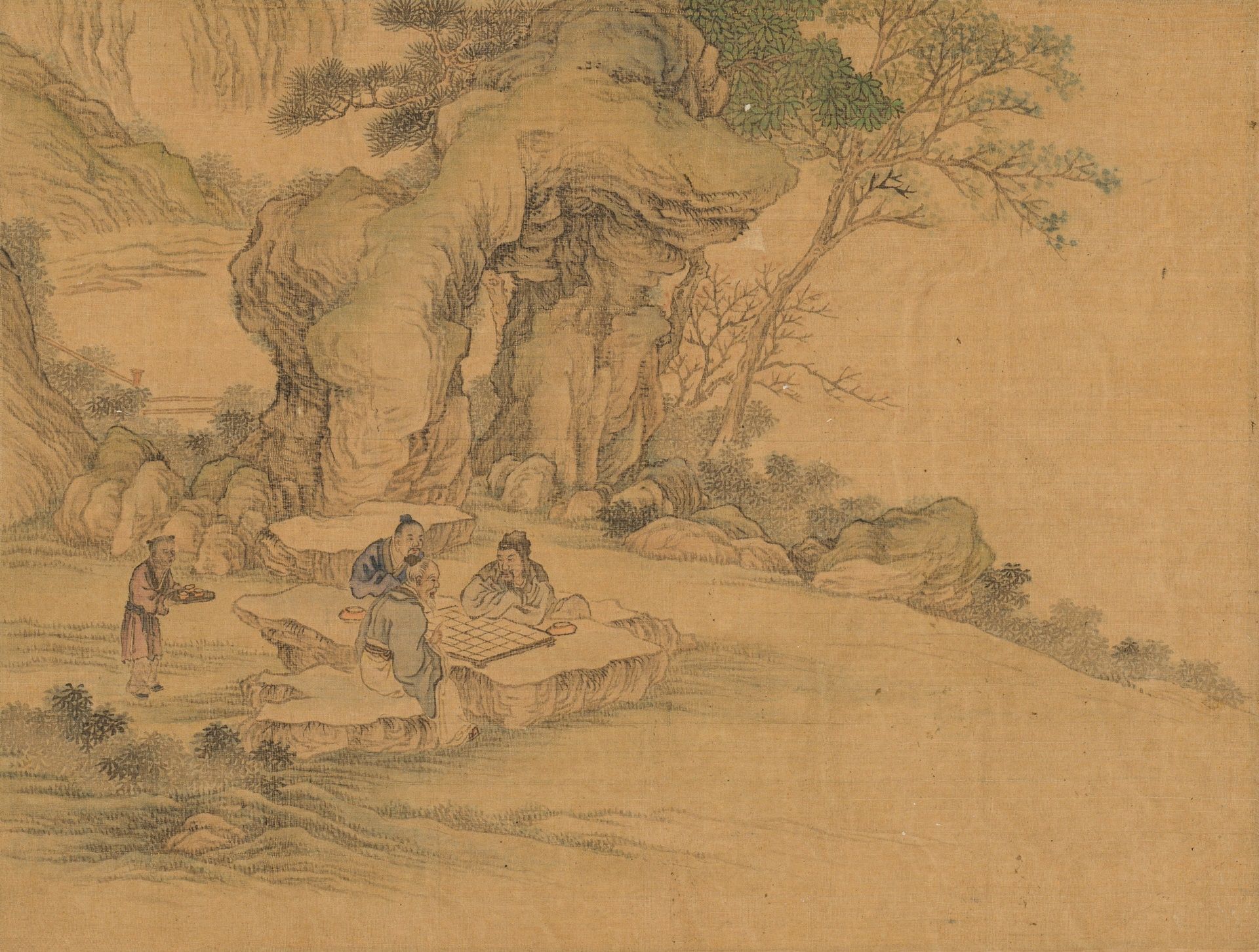 ATTRIBUTED TO YANG JIN (1644-1728): AN EIGHT LEAF ALBUM WITH LANDSCAPES - Bild 7 aus 20