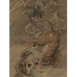 MARUYAMA OKYO (1733-1795): 'FIERCE DRAGONS WITH FEROCIOUS TIGERS'