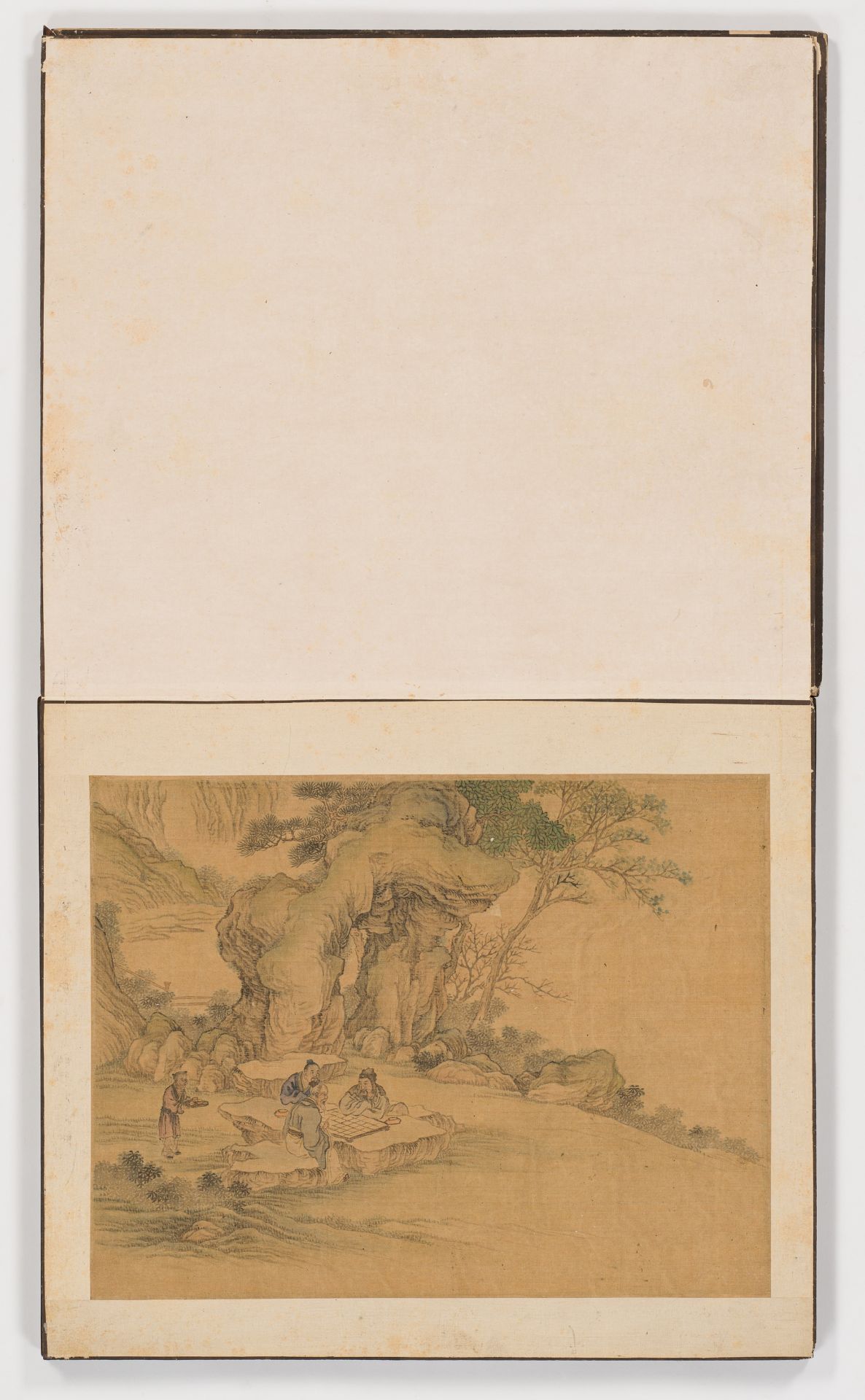 ATTRIBUTED TO YANG JIN (1644-1728): AN EIGHT LEAF ALBUM WITH LANDSCAPES - Bild 15 aus 20