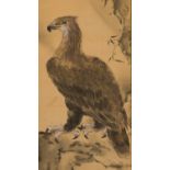 GAO JIANFU (1879-1951): 'MAJESTIC EAGLE ON CLIFF'