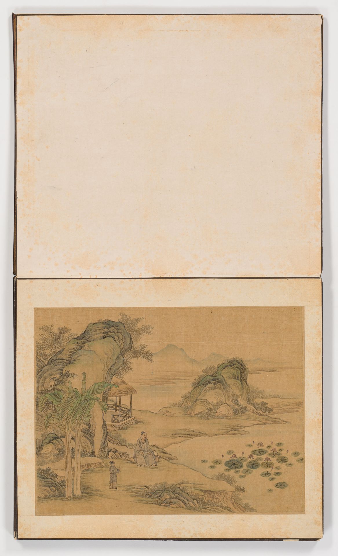 ATTRIBUTED TO YANG JIN (1644-1728): AN EIGHT LEAF ALBUM WITH LANDSCAPES - Bild 17 aus 20