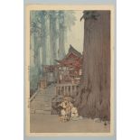 HIROSHI YOSHIDA: MISTY DAY IN NIKKO