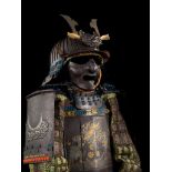 A NANBAN-DO GUSOKU ('WESTERN STYLE ARMOR') DEPICTING FUDO MYO-O