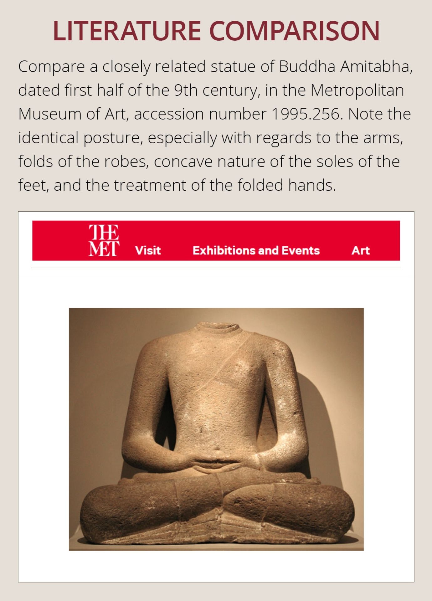 A RARE AND LARGE ANDESITE TORSO OF BUDDHA AMITABHA, CENTRAL JAVANESE PERIOD, SHAILENDRA DYNASTY - Image 4 of 16