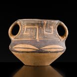 A PAINTED POTTERY JAR, NEOLITHIC PERIOD