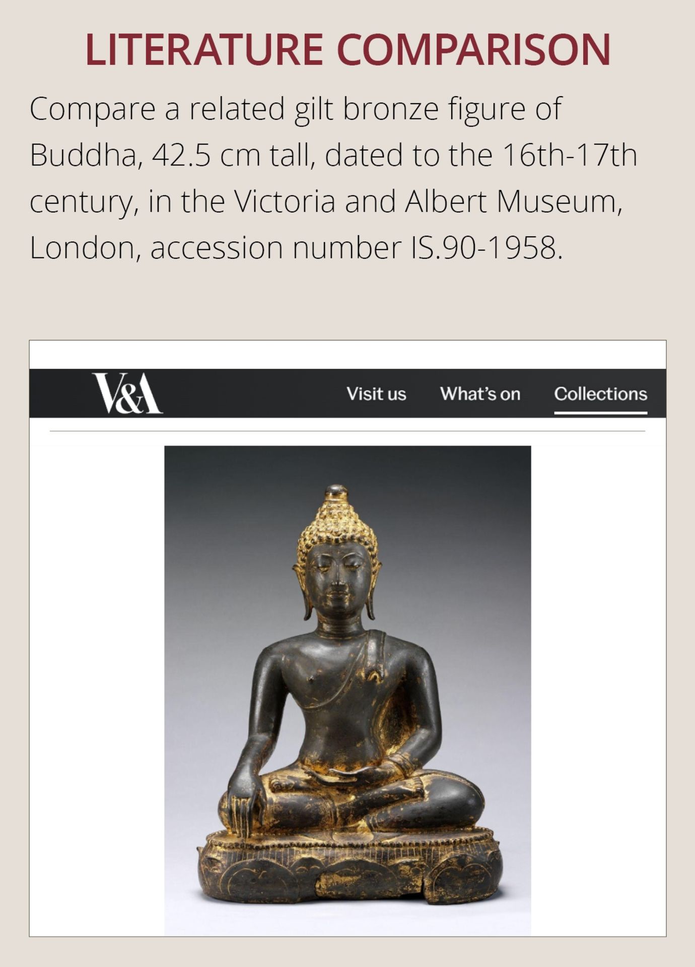 A GILT LACQUERED BRONZE FIGURE OF BUDDHA SHAKYAMUNI, RATTANAKOSIN PERIOD - Image 4 of 12